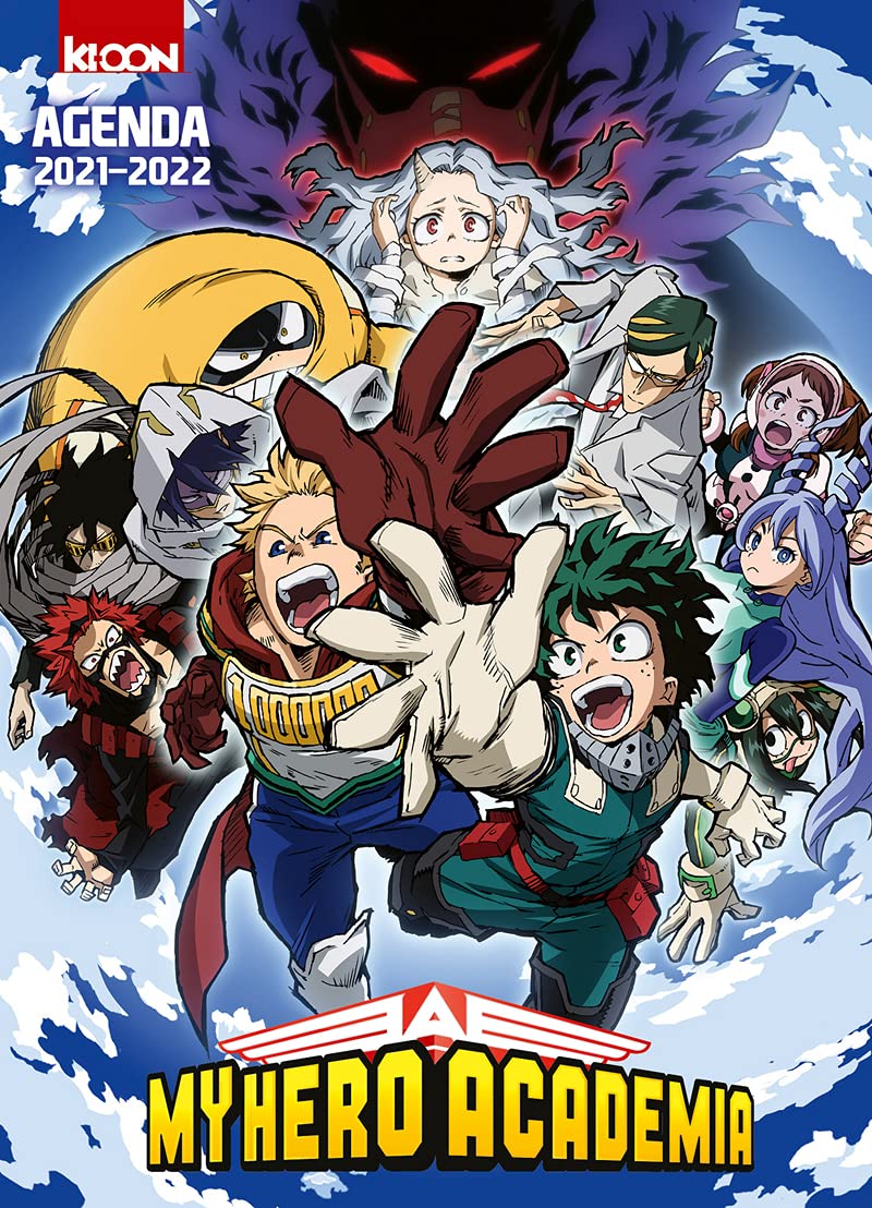 Agenda My Hero Academia 2021-2022 book
