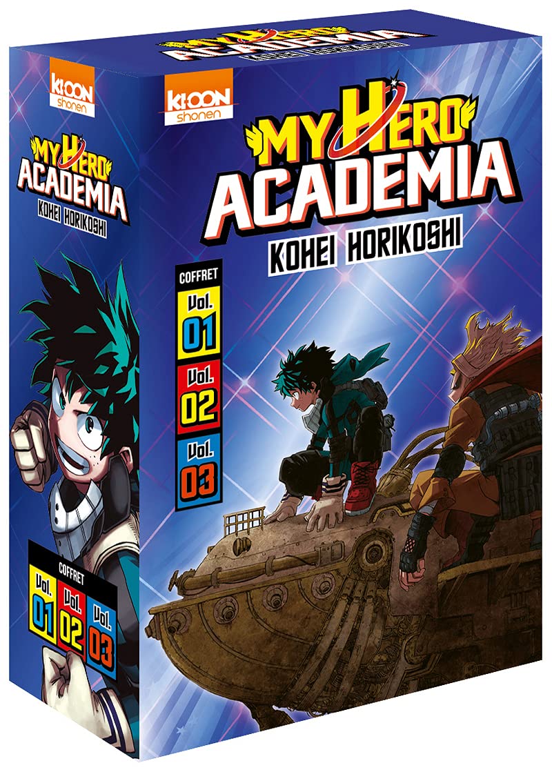 Coffret My Hero Academia vol. 1 à 3 book