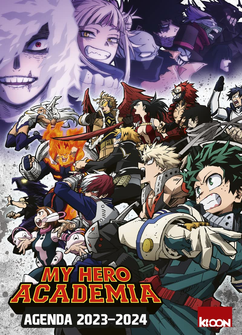 Agenda My Hero Academia 2023-2024 book