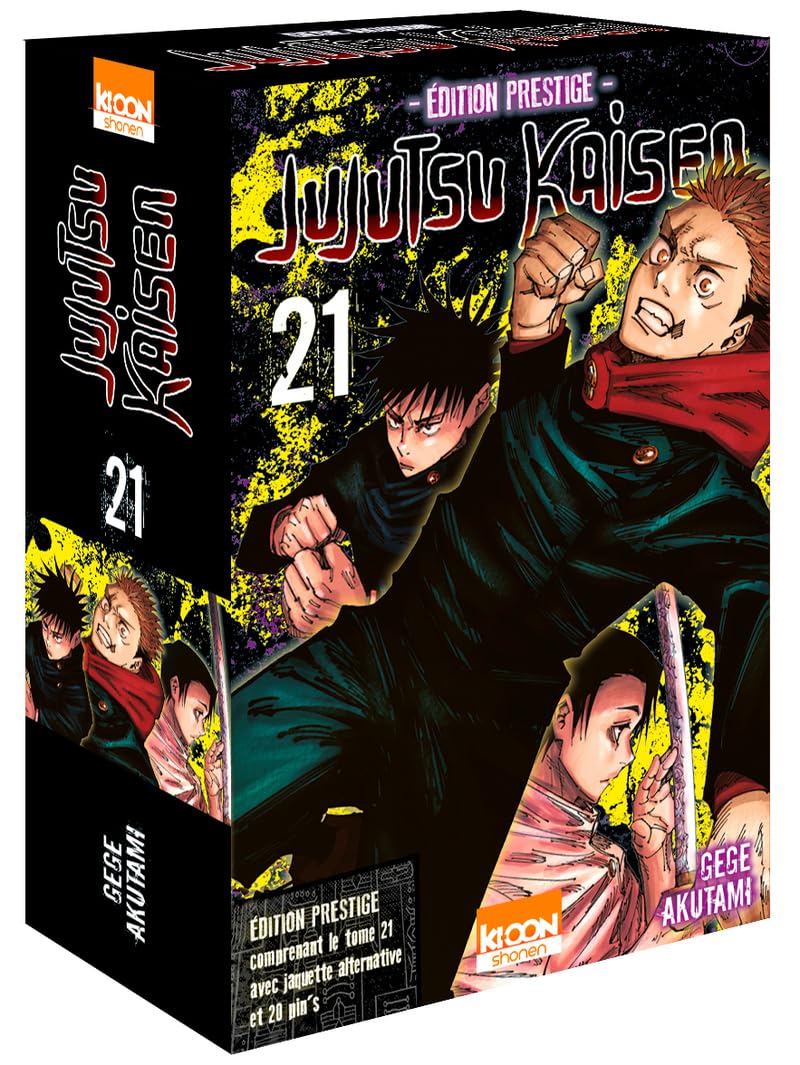 Jujutsu Kaisen T21 - Édition prestige book