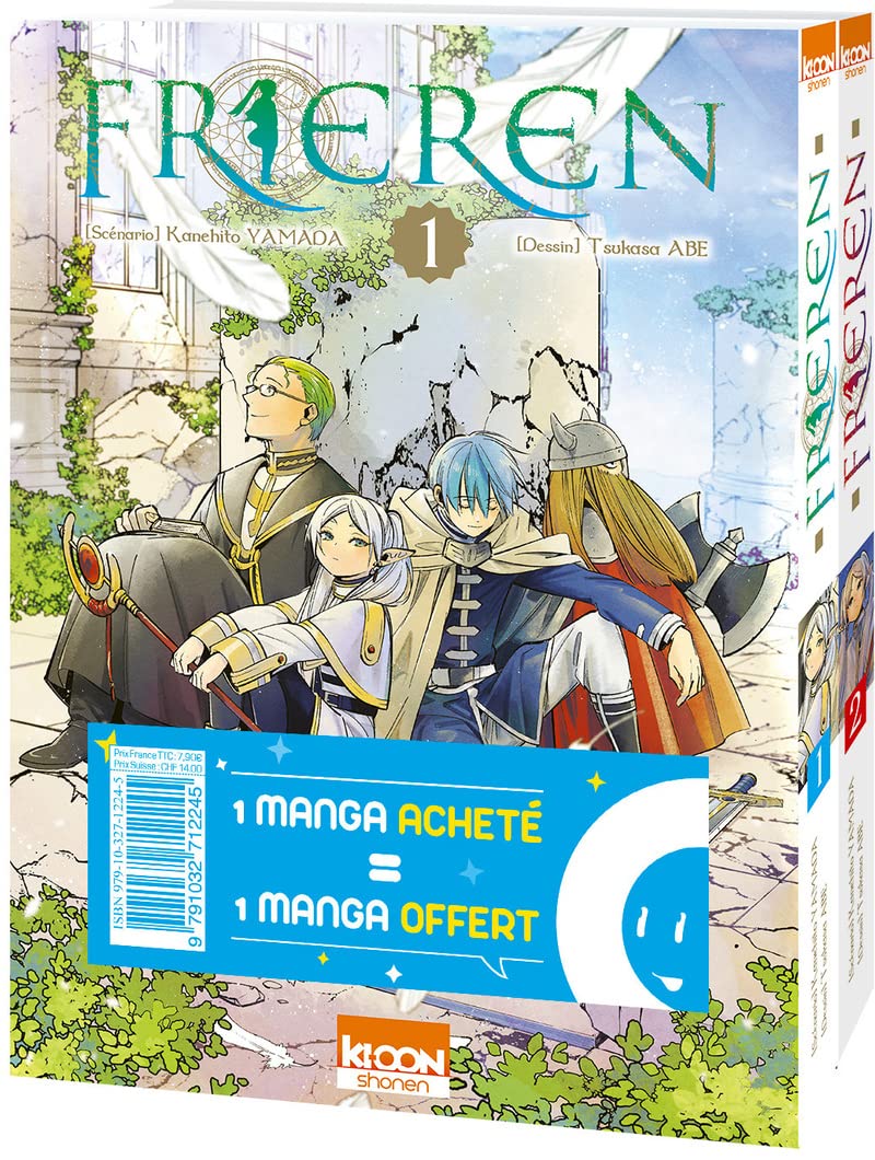 Pack offre découverte Frieren T01 & T02 book