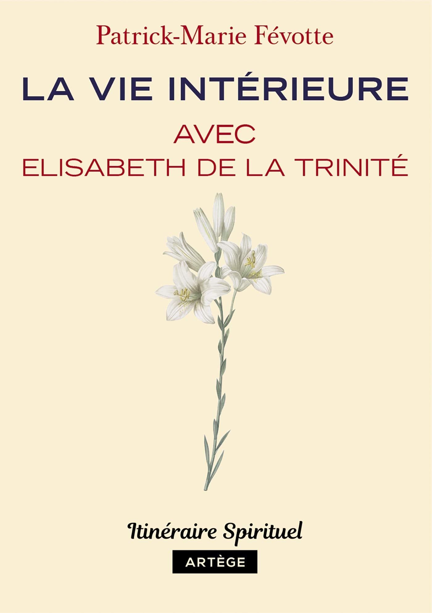 La vie intérieure avec Elisabeth de la Trinité: Itinéraire spirituel book
