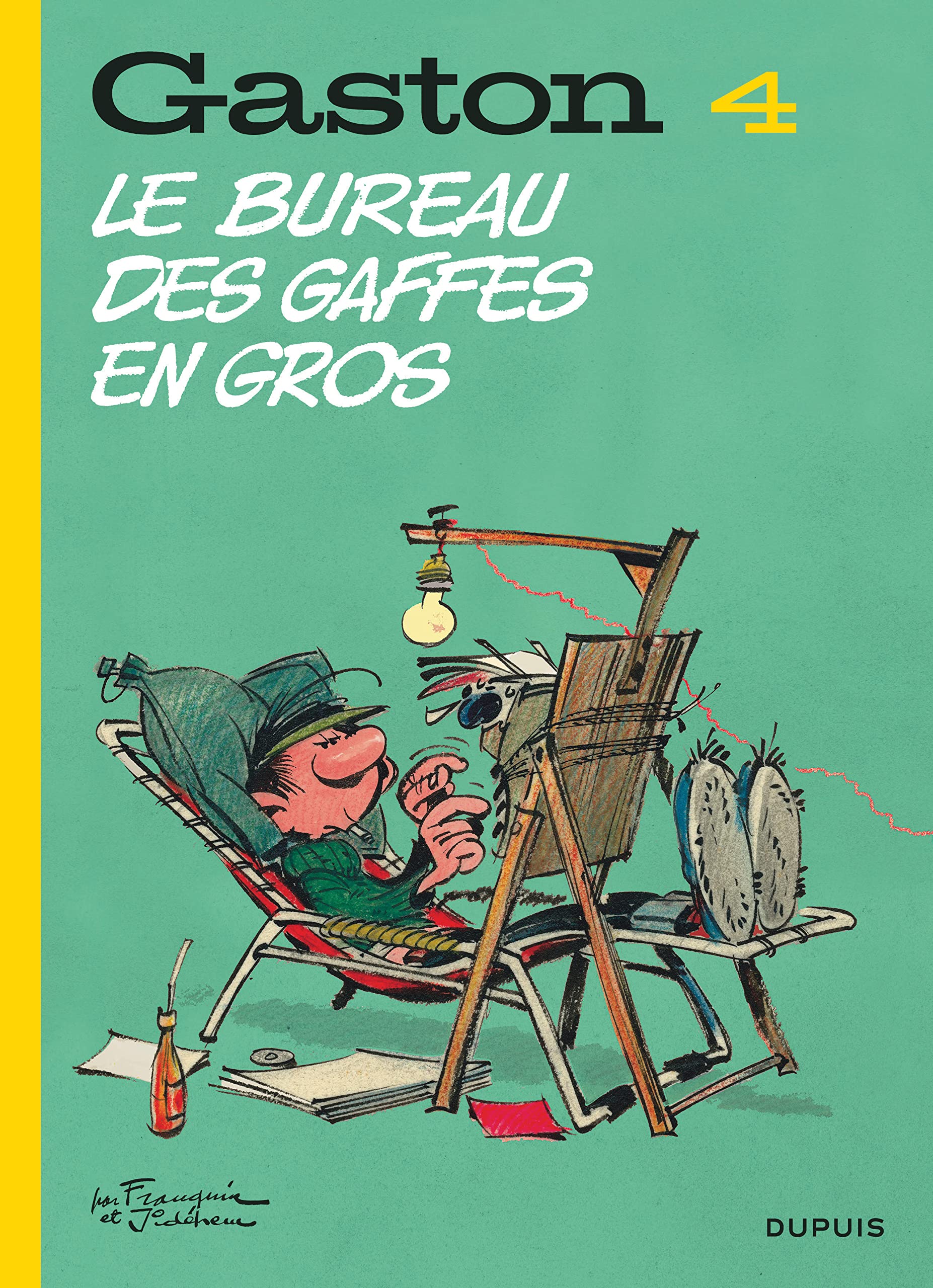 Gaston (édition 2018) - Tome 4 - Le bureau des gaffes en gros Manga