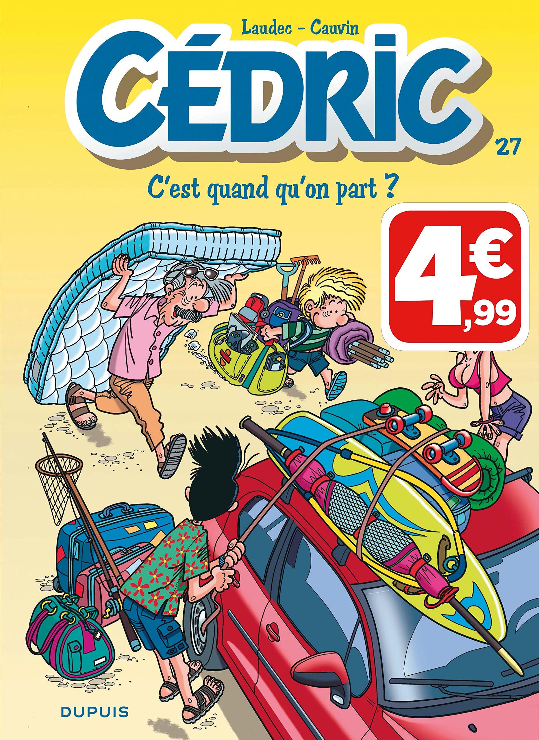Cédric - Tome 27 - C'est quand qu'on part ? (Indispensables) Manga