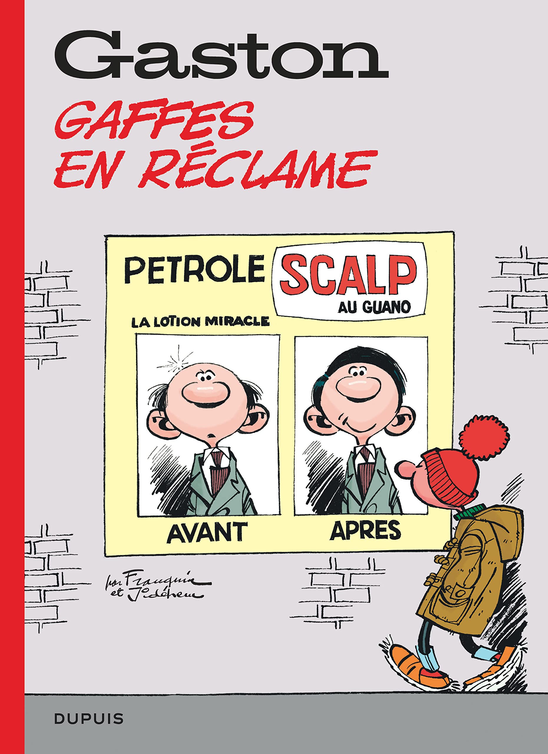 Gaston - Hors-série - Tome 7 - Gaffes en réclame: Gaffes en réclame...Ou quand Lagaffe se lance dans la pub Manga