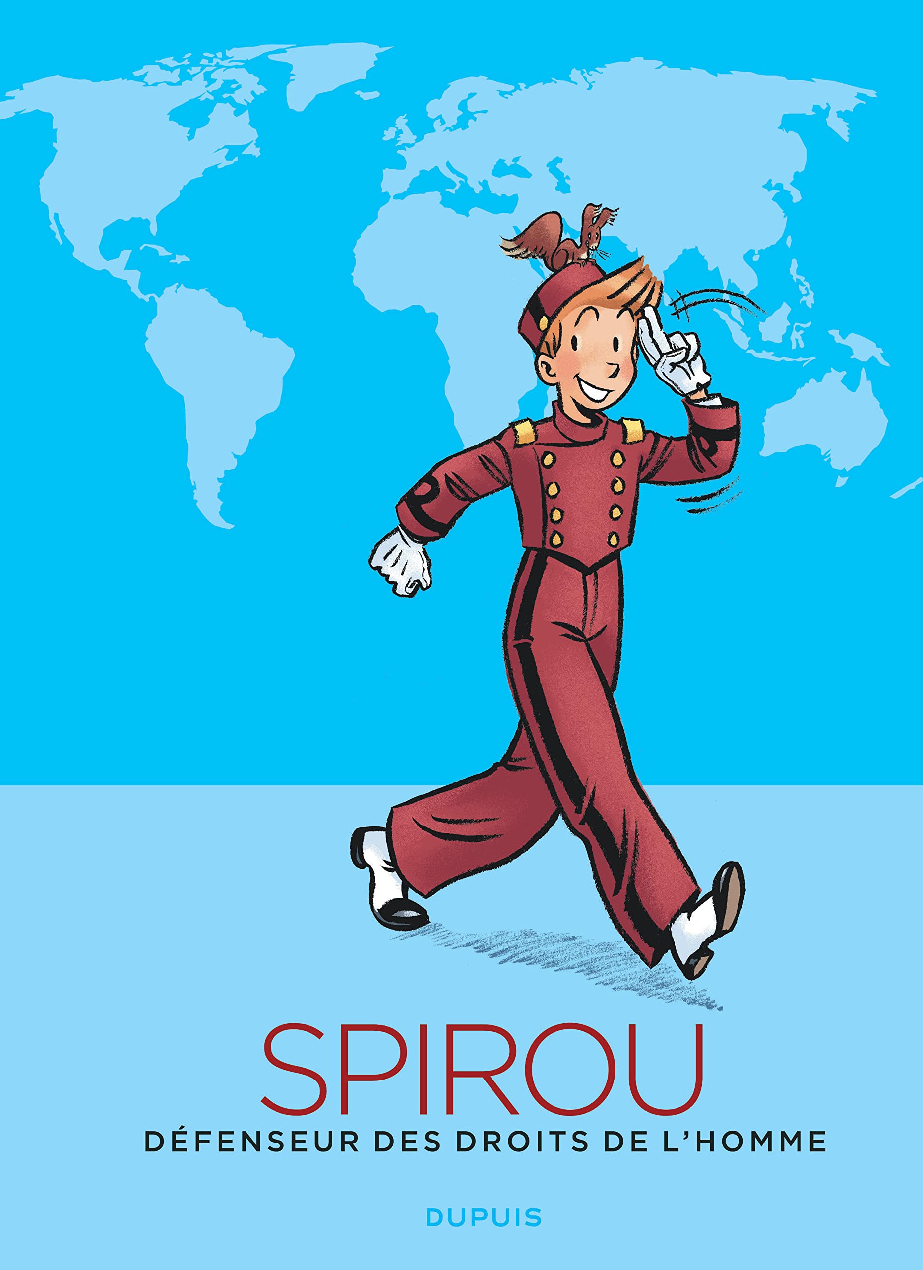 Spirou, défenseur des droits de l'homme book