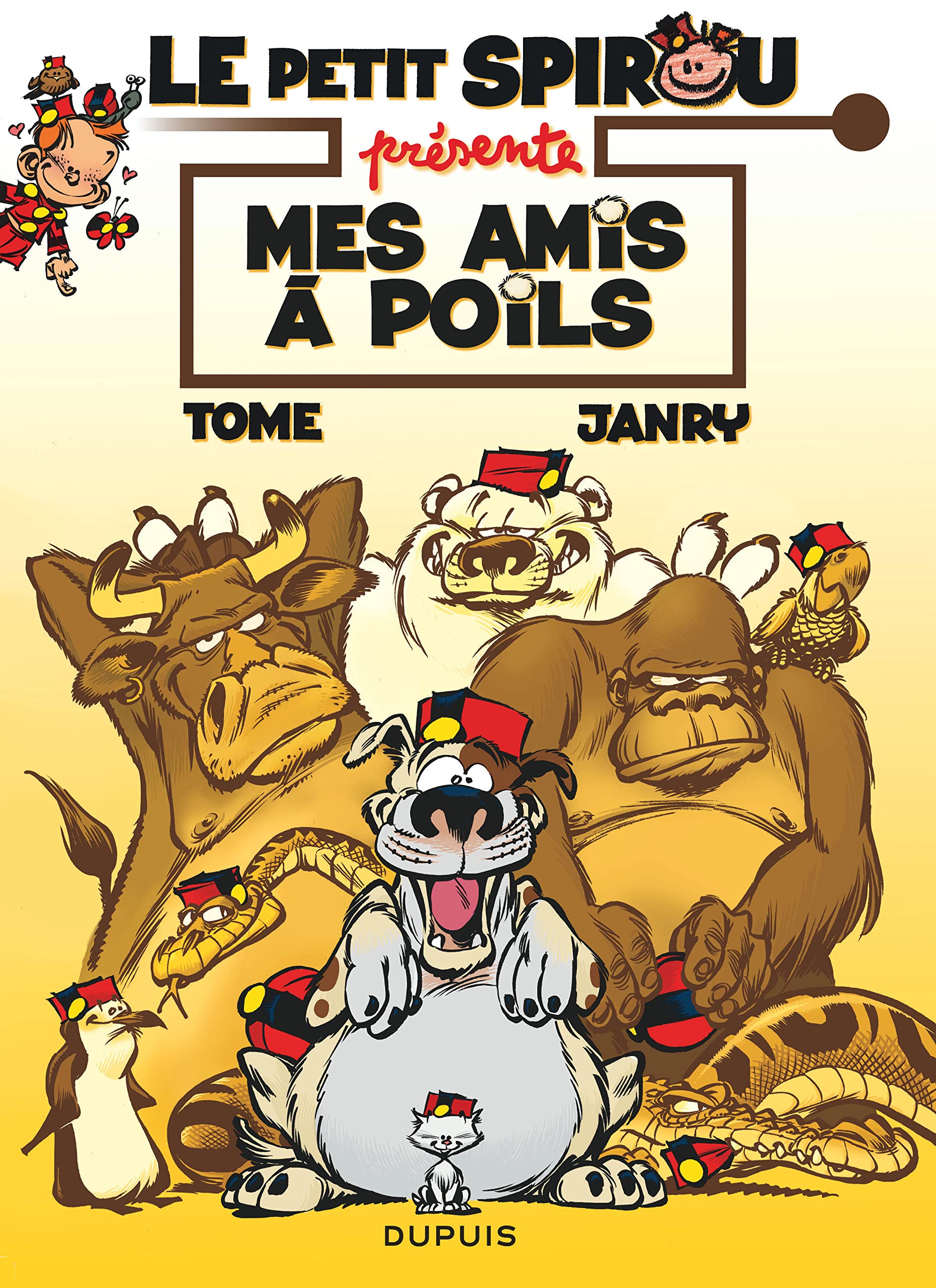 Le Petit Spirou présente... - Tome 4 - Mes amis à poils (Opé été 2019) Manga