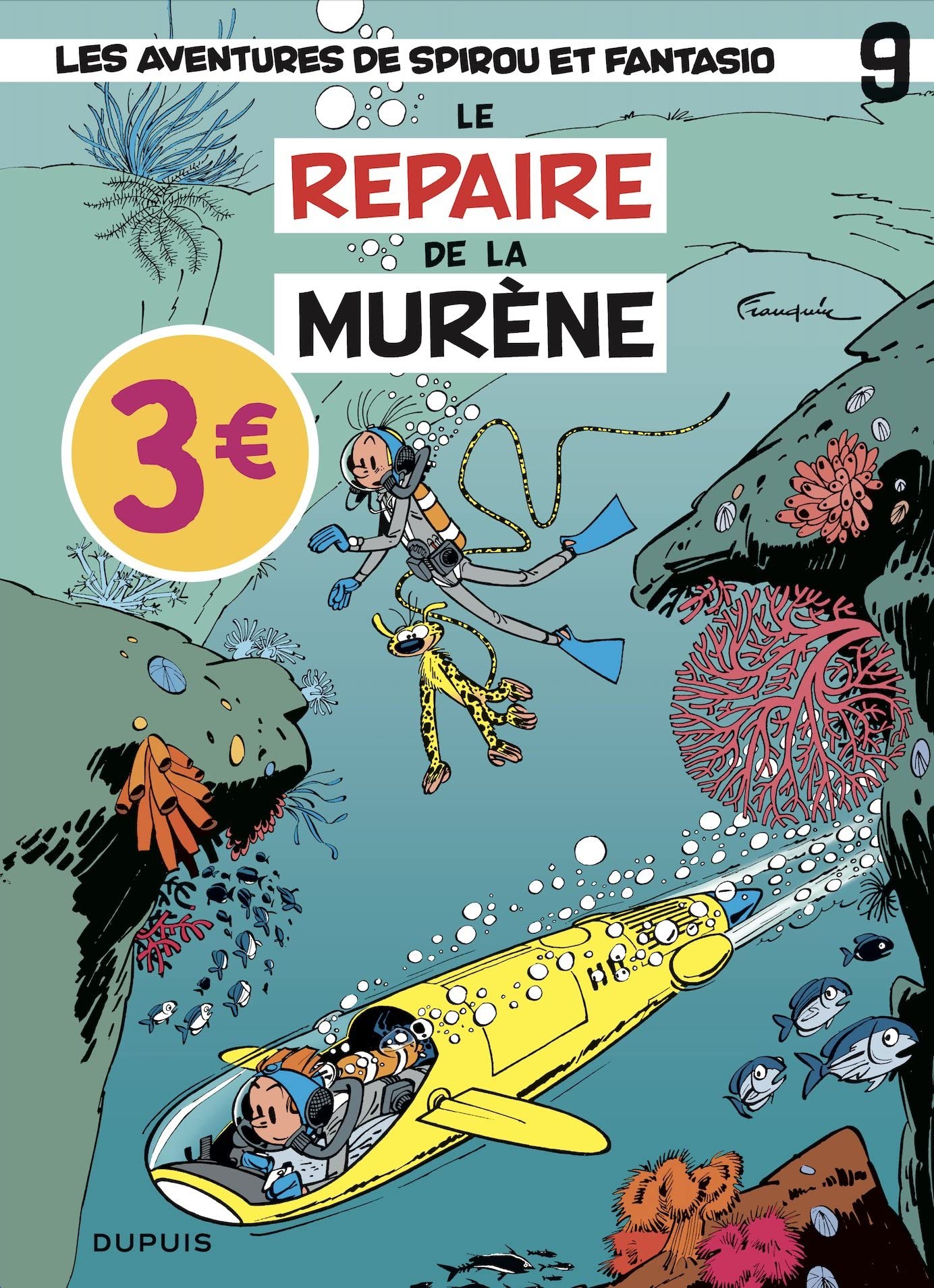 Spirou et Fantasio - Tome 9 - Le Repaire de la murène / Edition spéciale (Opé été 2022): Opé l'été BD 2022 Manga