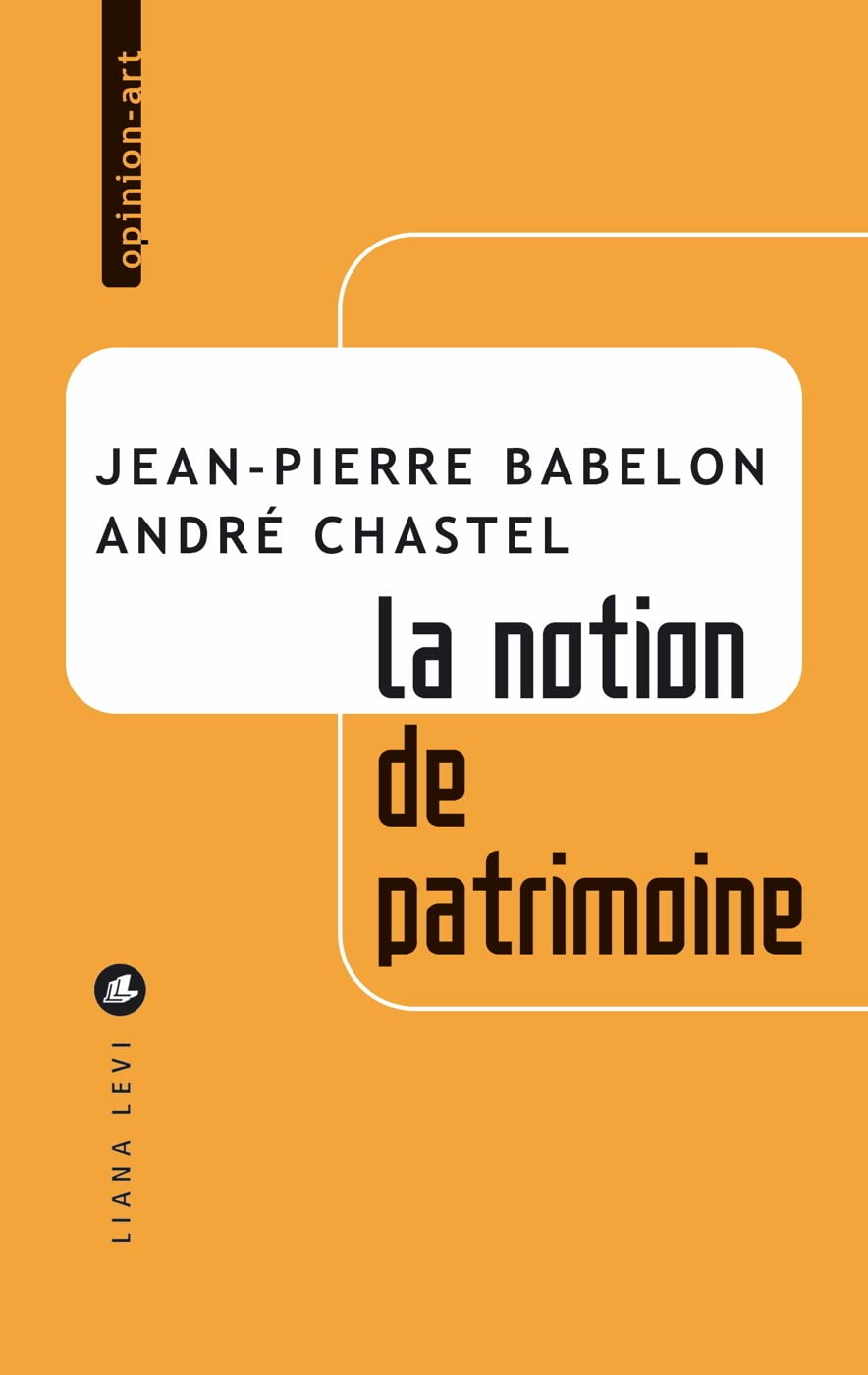 La notion de patrimoine book