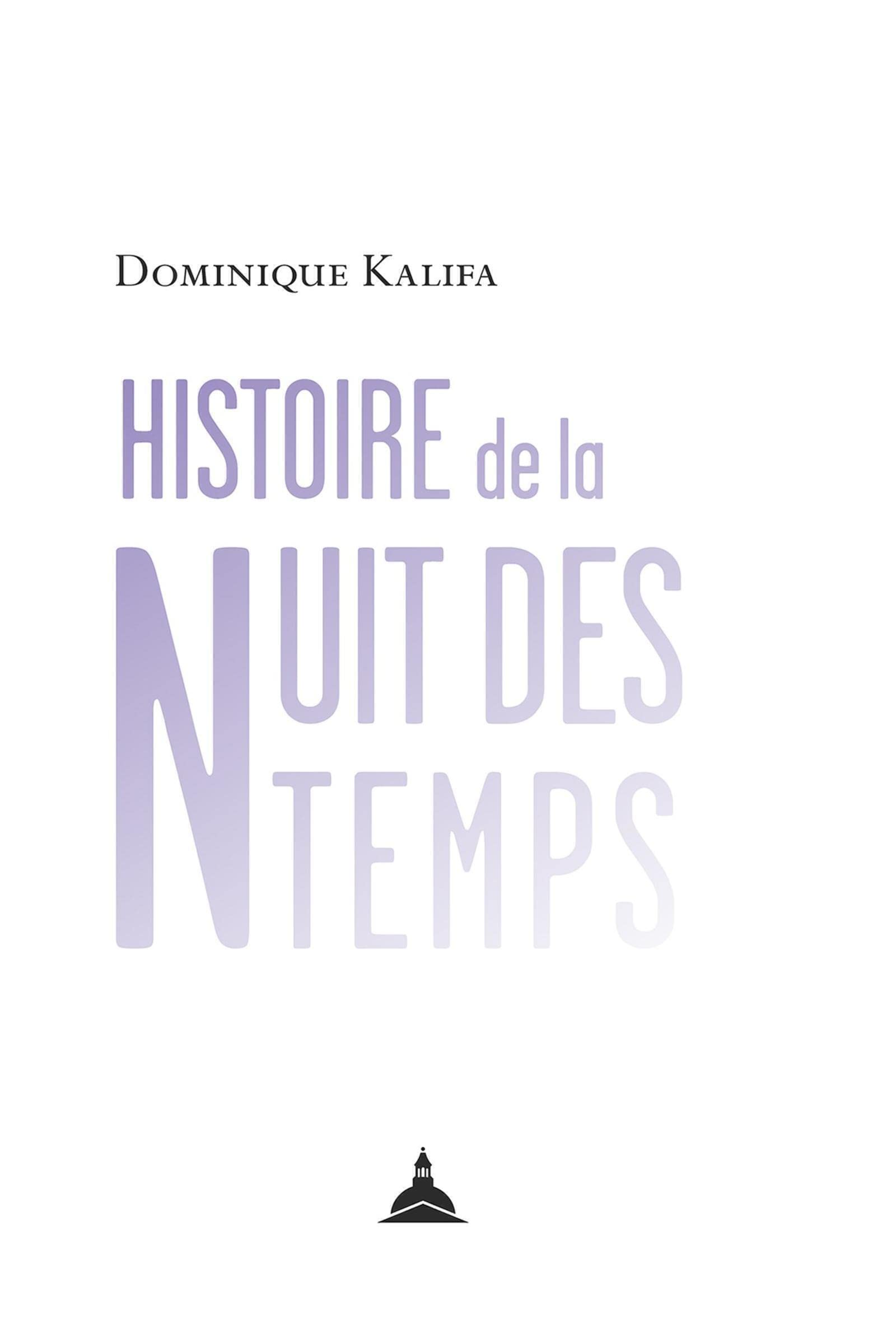 Histoire de la nuit des temps book
