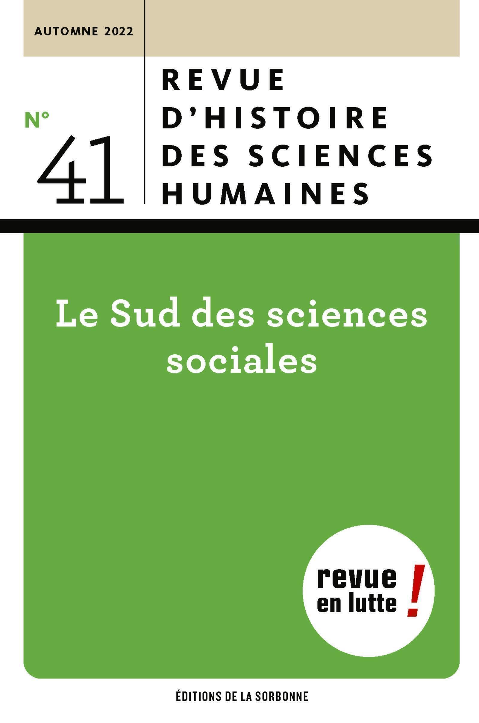 Le Sud des sciences sociales book