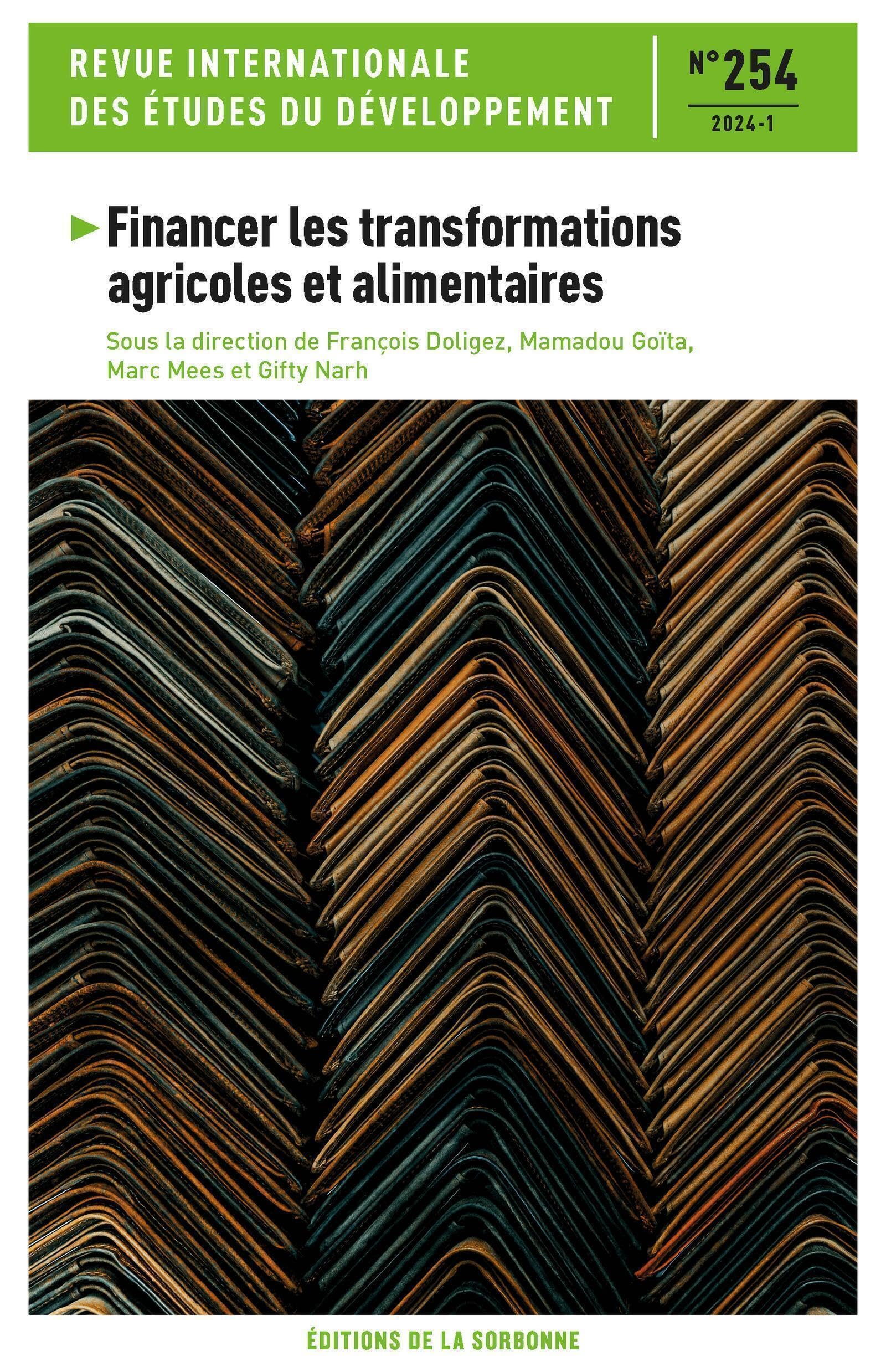 Financer les transformations agricoles et alimentaires book