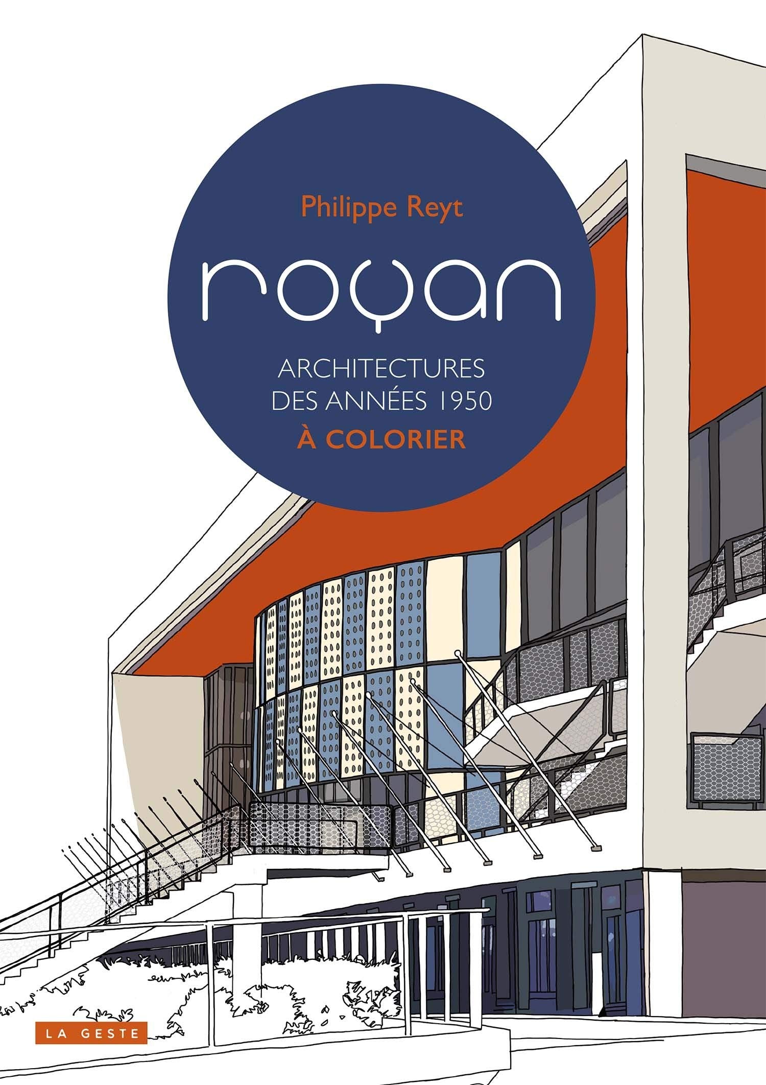 Coloriages de Royan - Architecture des Annees 50 book
