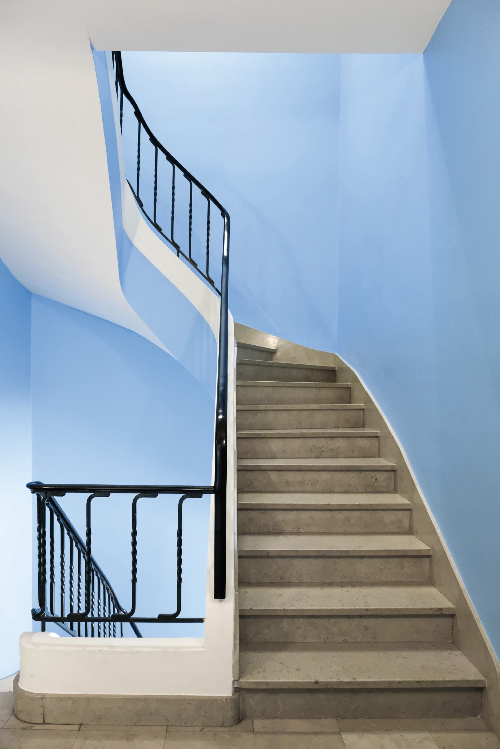 AFFICHE ROYAN N° 4 - ESCALIER IMMEUBLE LE CIEL DE ROYAN book