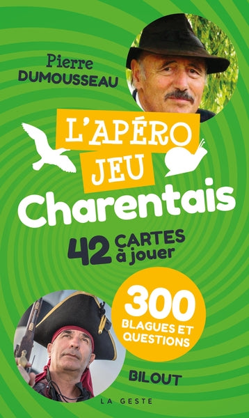 L'apéro jeu charentais : 42 cartes à jouer : 300 blagues et questions book