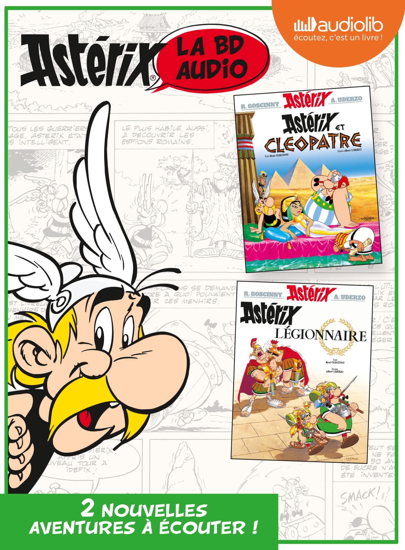 Astérix et Cléopatre / Astérix Légionnaire: Livre audio 2 CD Audio book