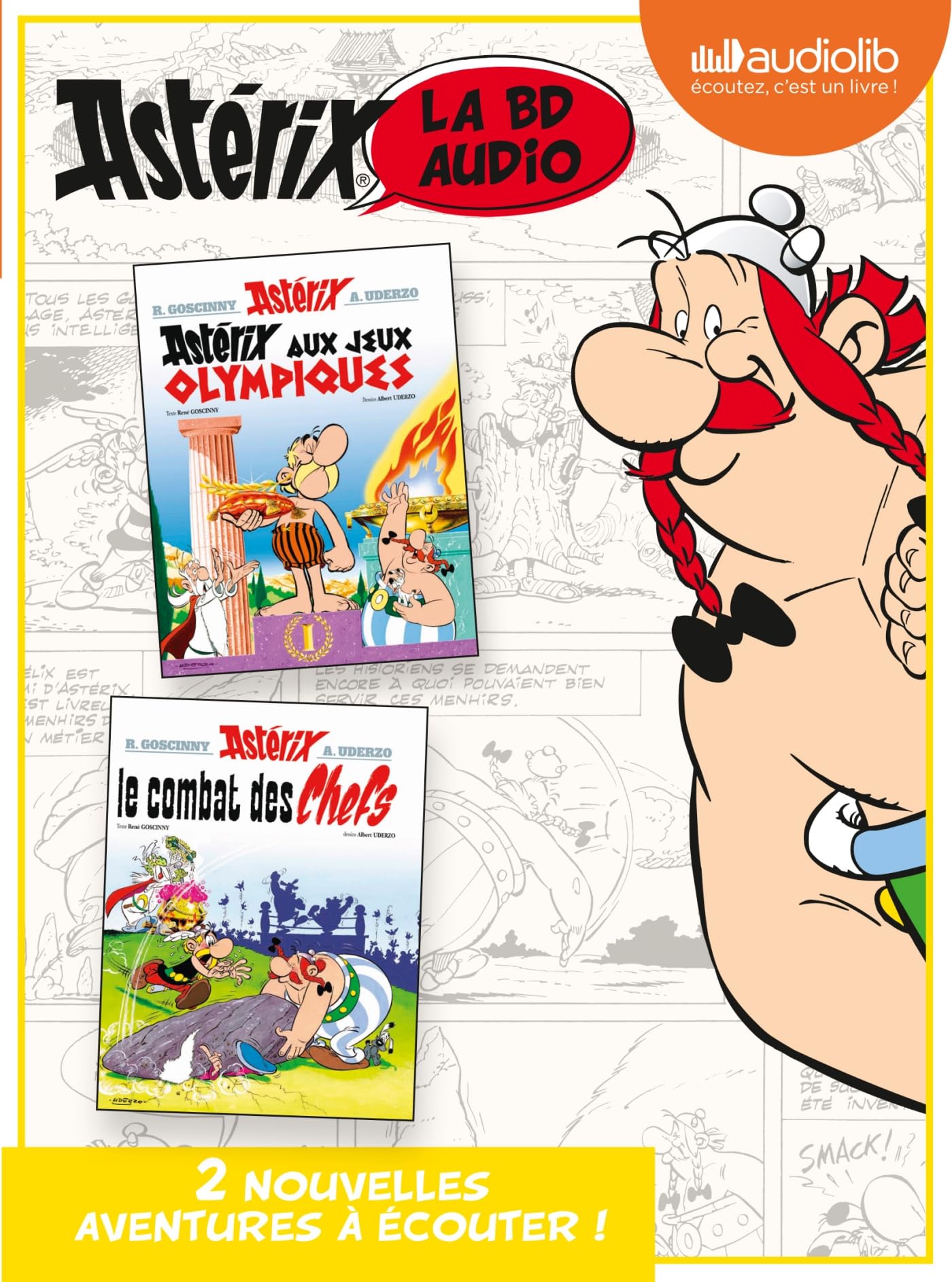 Astérix aux Jeux Olympiques/Le Combat des chefs: Livre audio 2 CD audio book