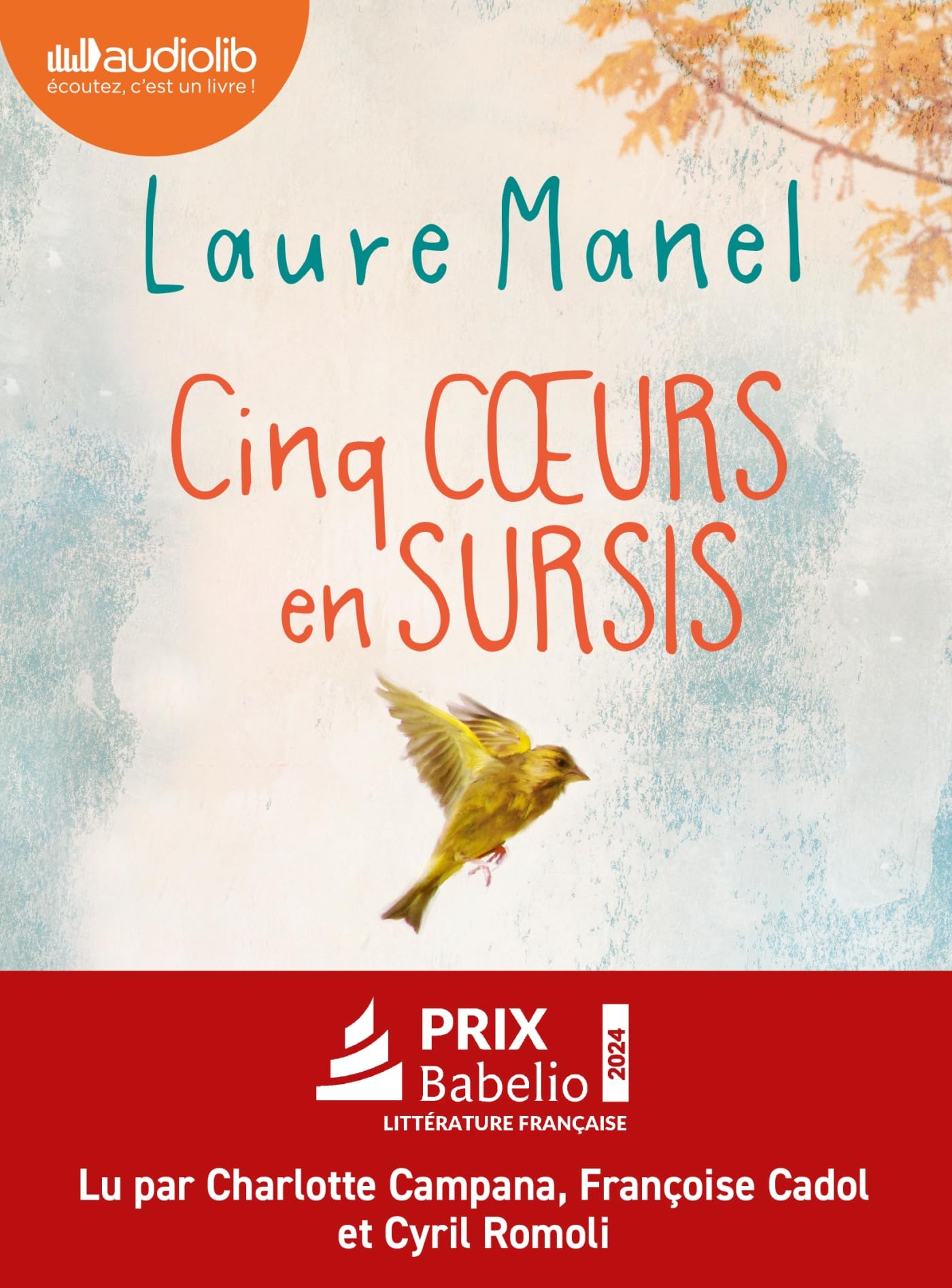 Cinq Coeurs en sursis: Livre audio 2 CD MP3 book