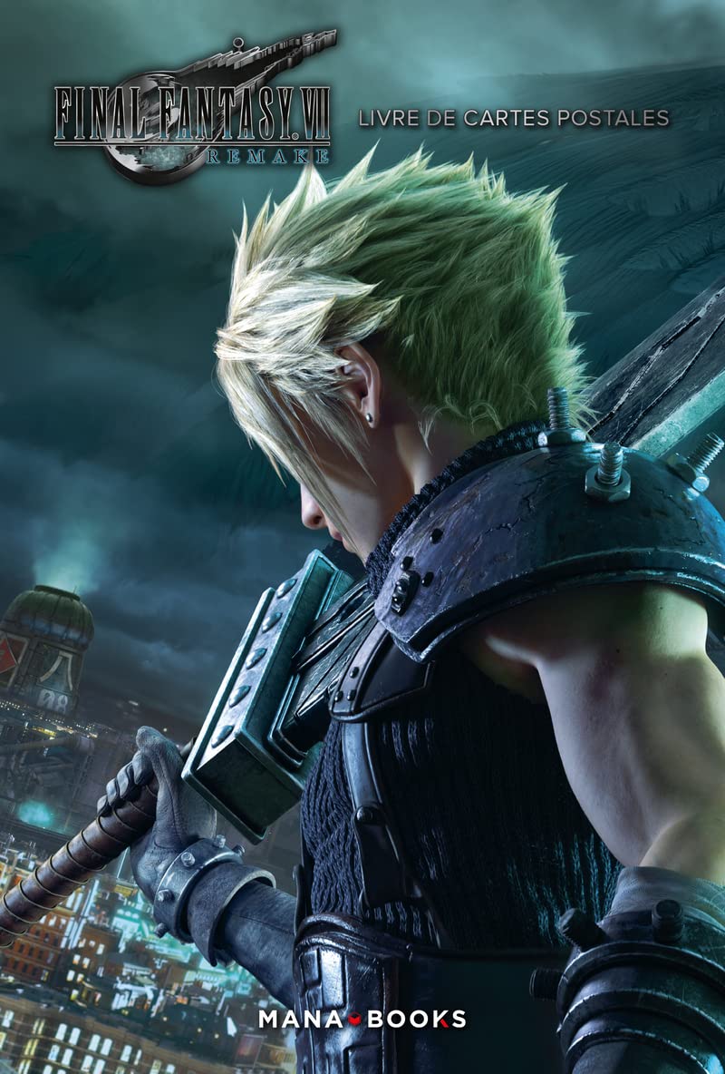 Final Fantasy VII Remake - Livre de cartes postales Manga