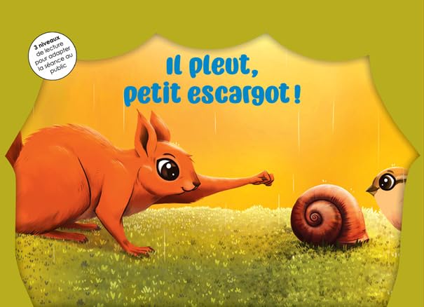 Il pleut, petit escargot ! book