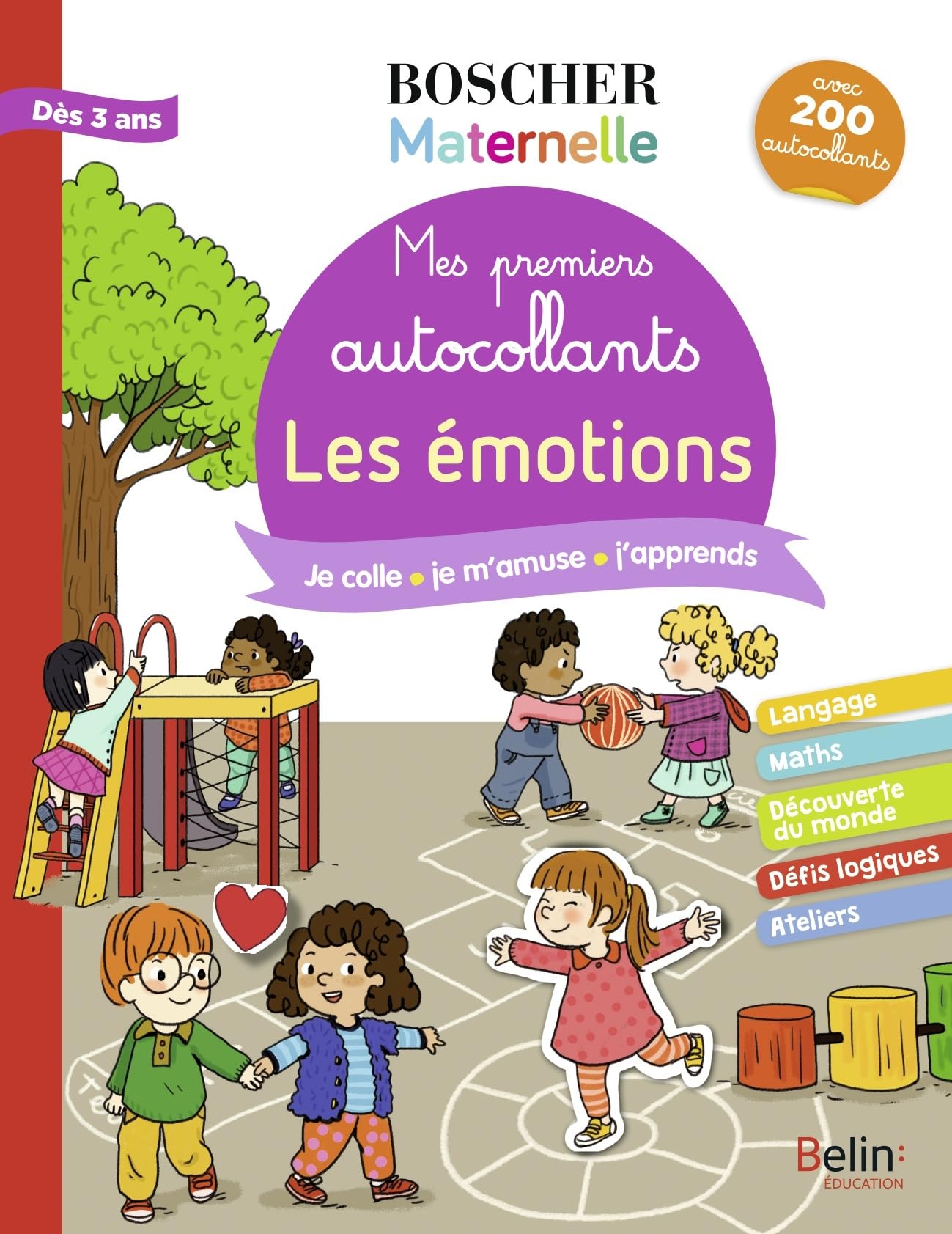 Mes premiers autocollants - Les émotions book