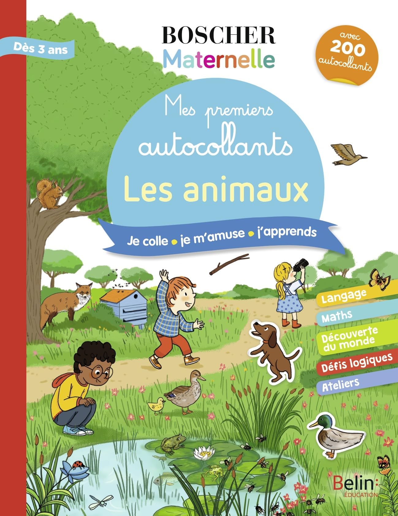 Mes premiers autocollants - Les animaux book