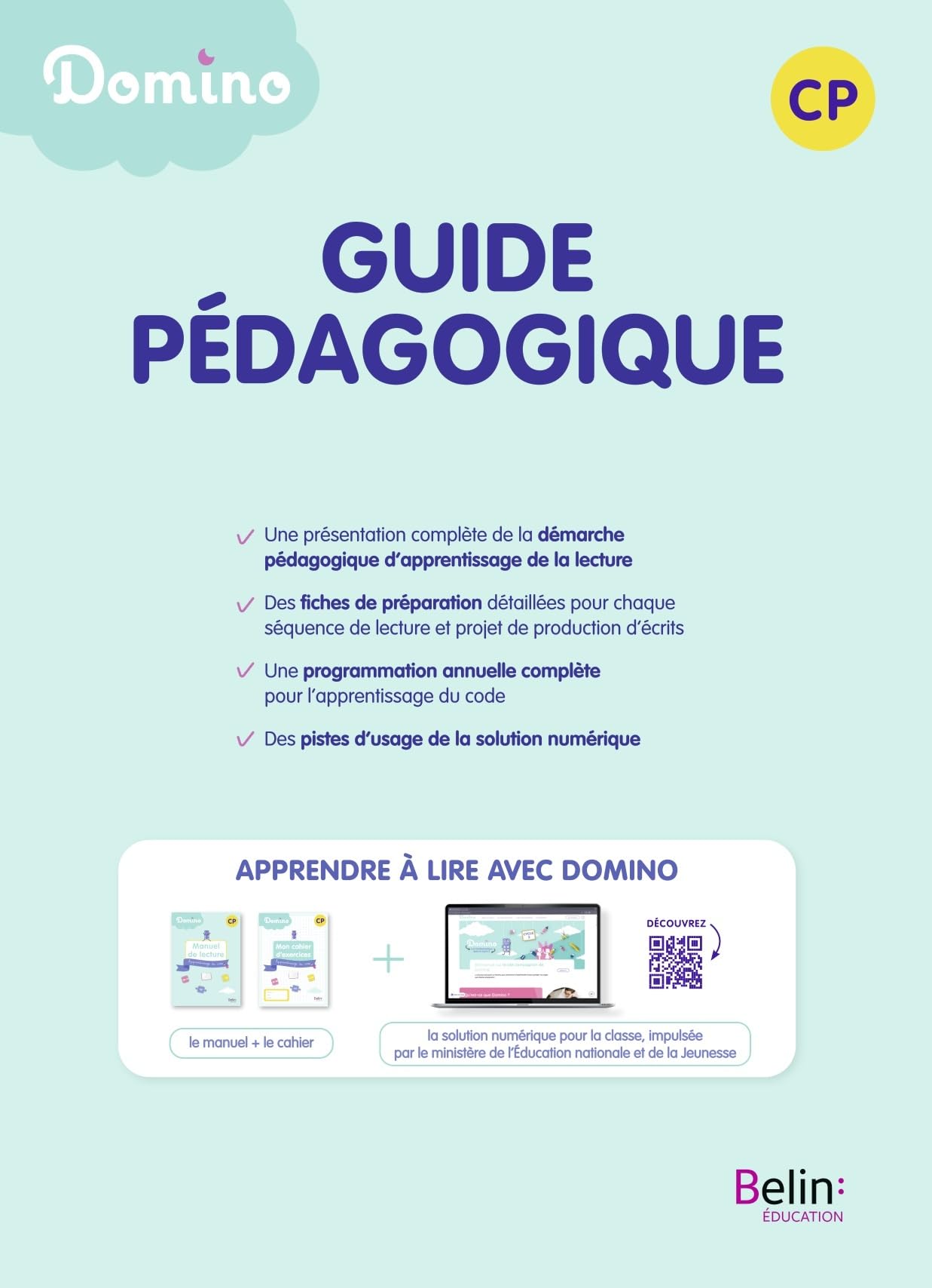 Domino – Guide pédagogique Lecture CP: Apprendre à lire avec Domino book