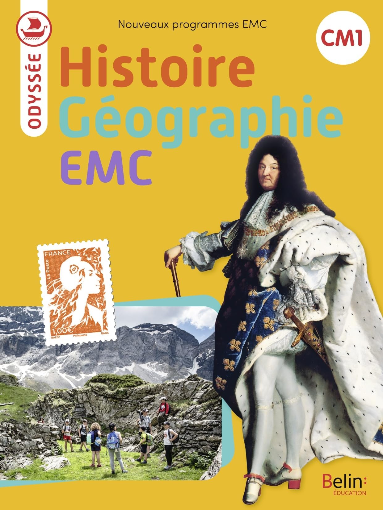 Odyssée – Manuel d'Histoire Géographie EMC CM1 nouvelle édition 2024 book