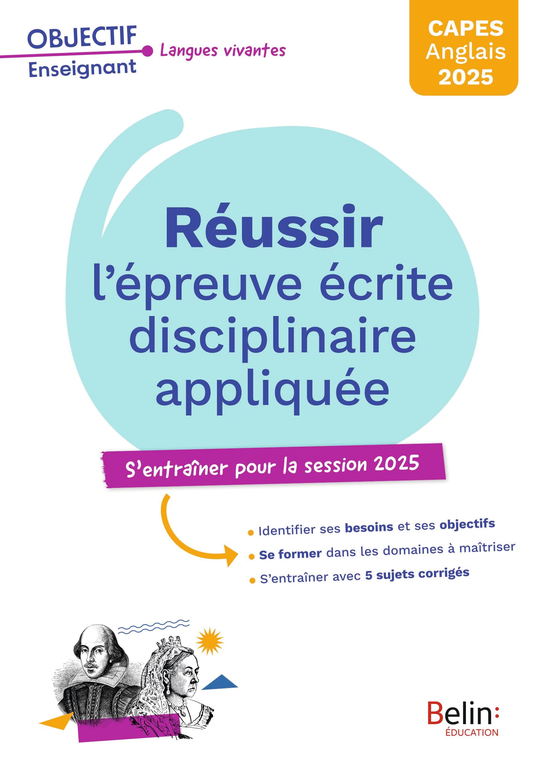 CAPES anglais 2025. Réussir l'épreuve écrite disciplinaire appliquée book
