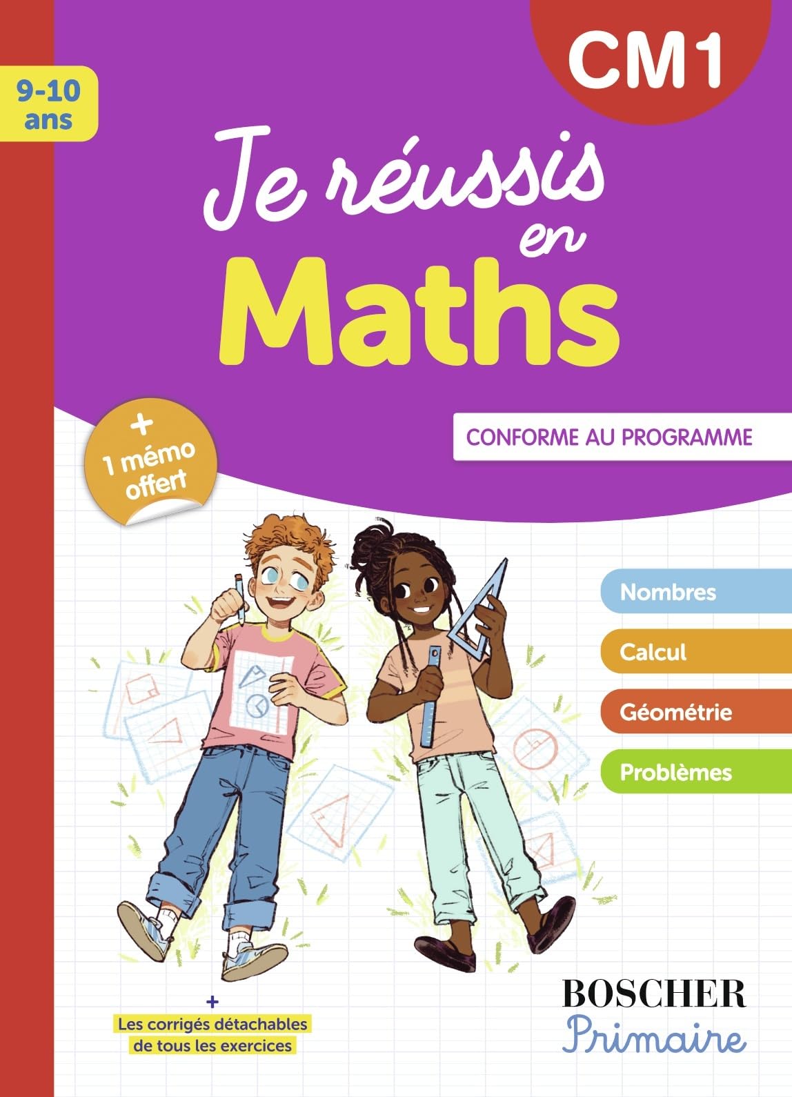 Je réussis en maths CM1: Nouvelle édition 2025 book