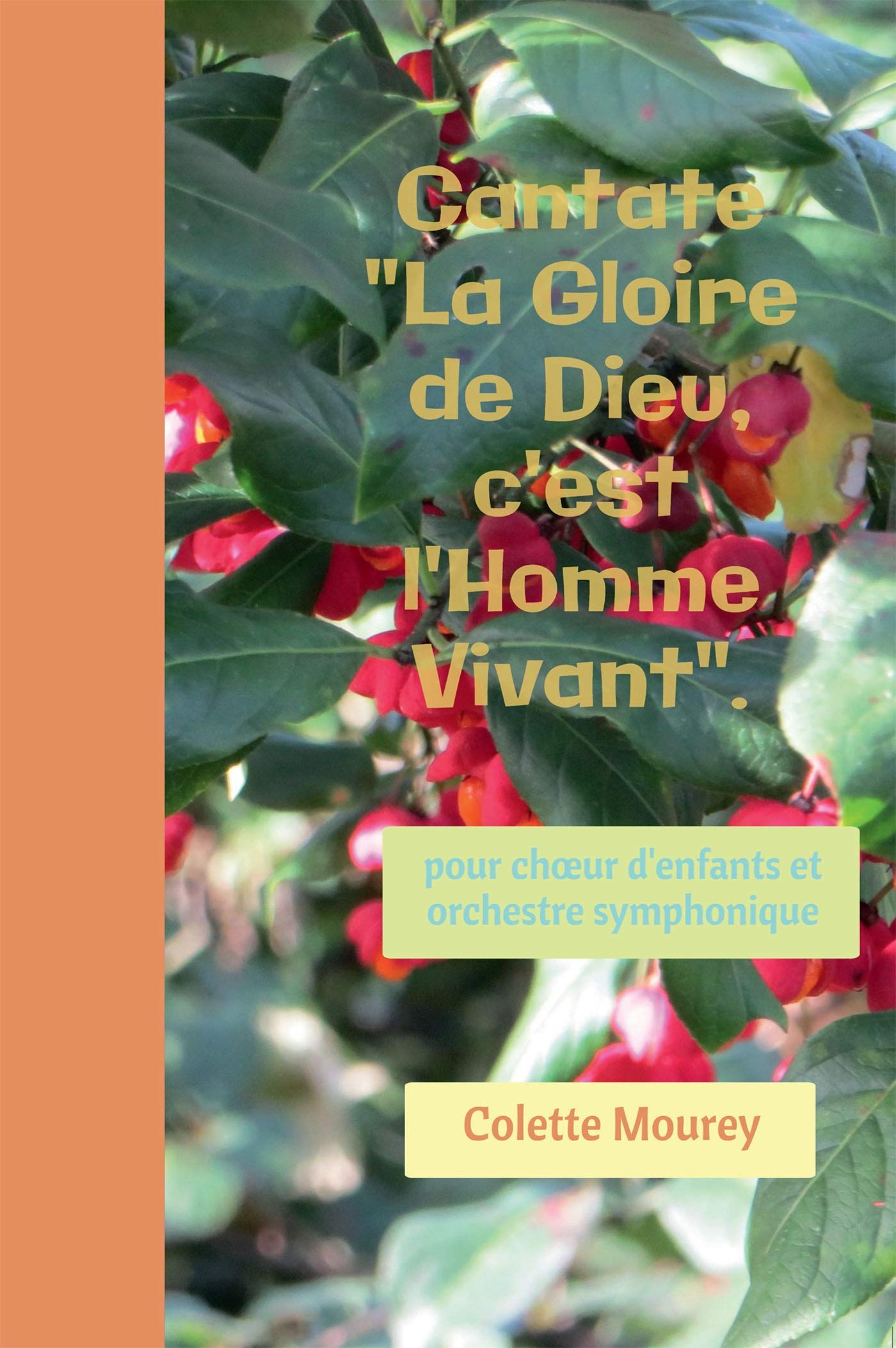 Cantate: pour choeur d'enfants et orchestre symphonique book