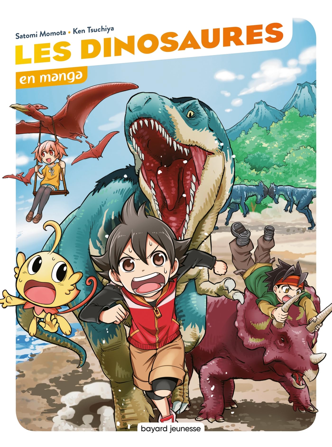 Les dinosaures en manga Children's books