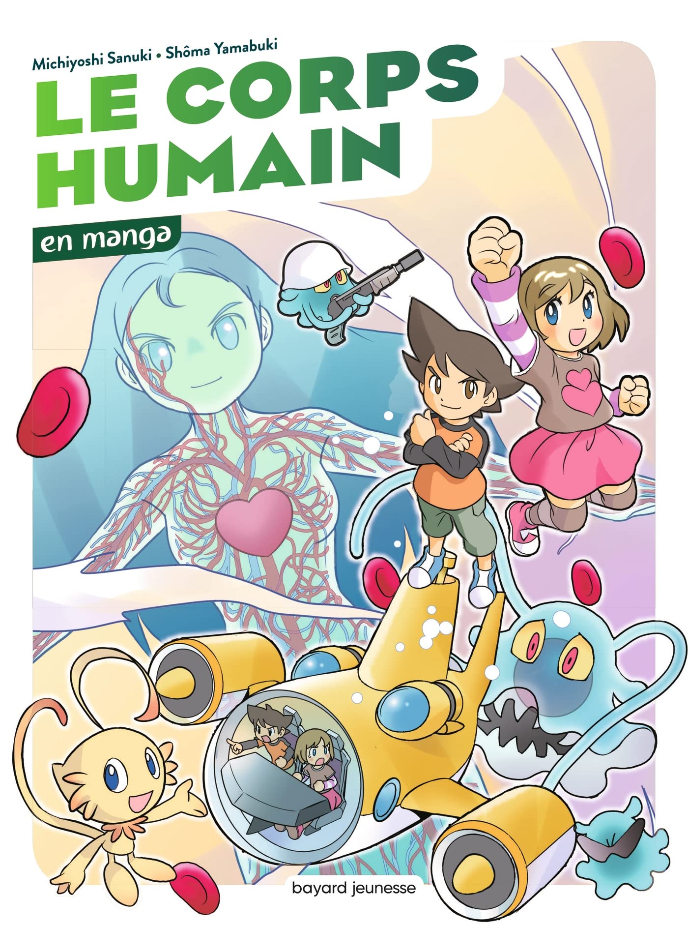 Le corps humain en manga Children's books