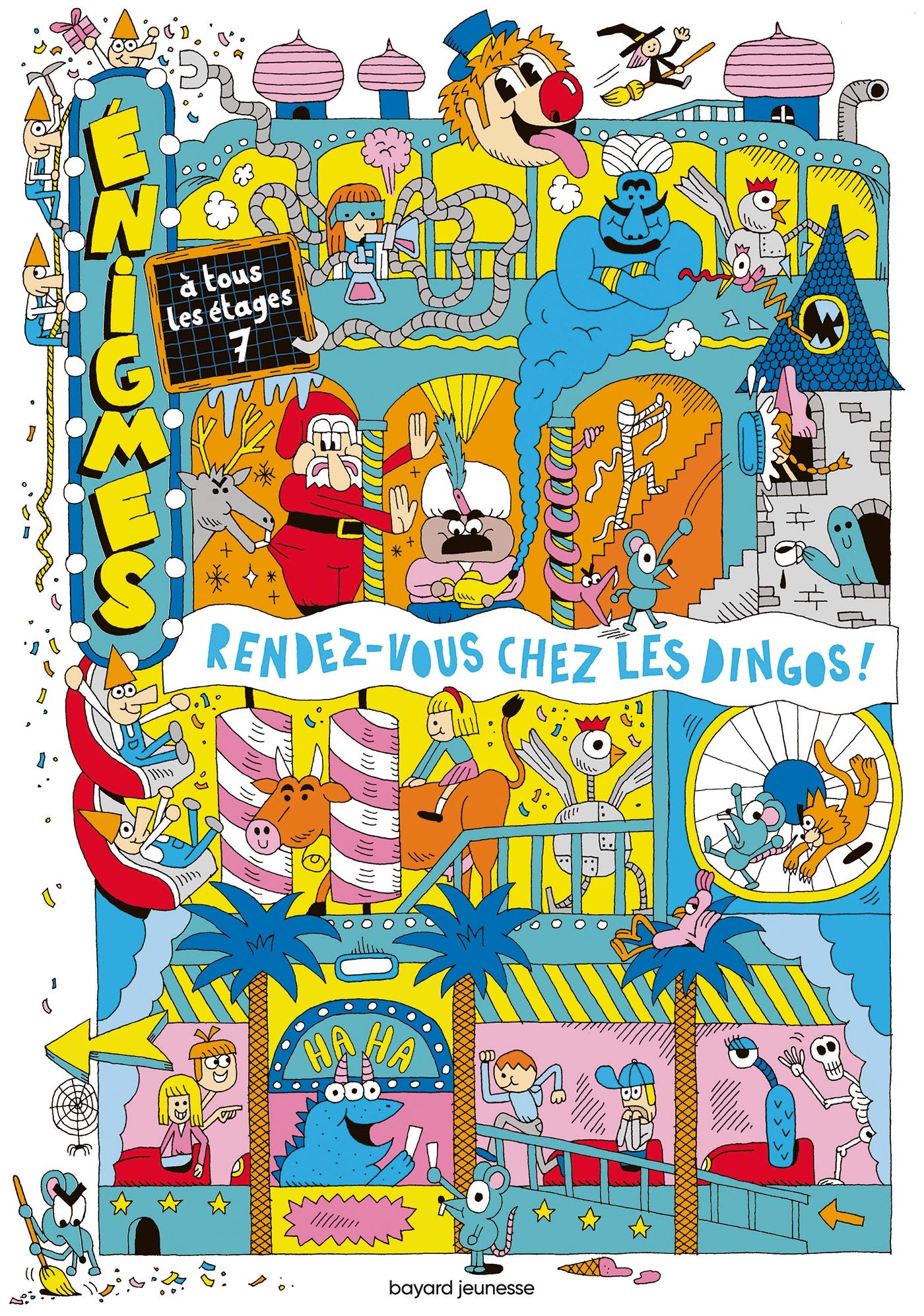 Enigmes à tous les étages 7 - Rendez-vous chez les dingos !: Tome 7, Rendez-vous chez les dingos ! Tiptoi & Games