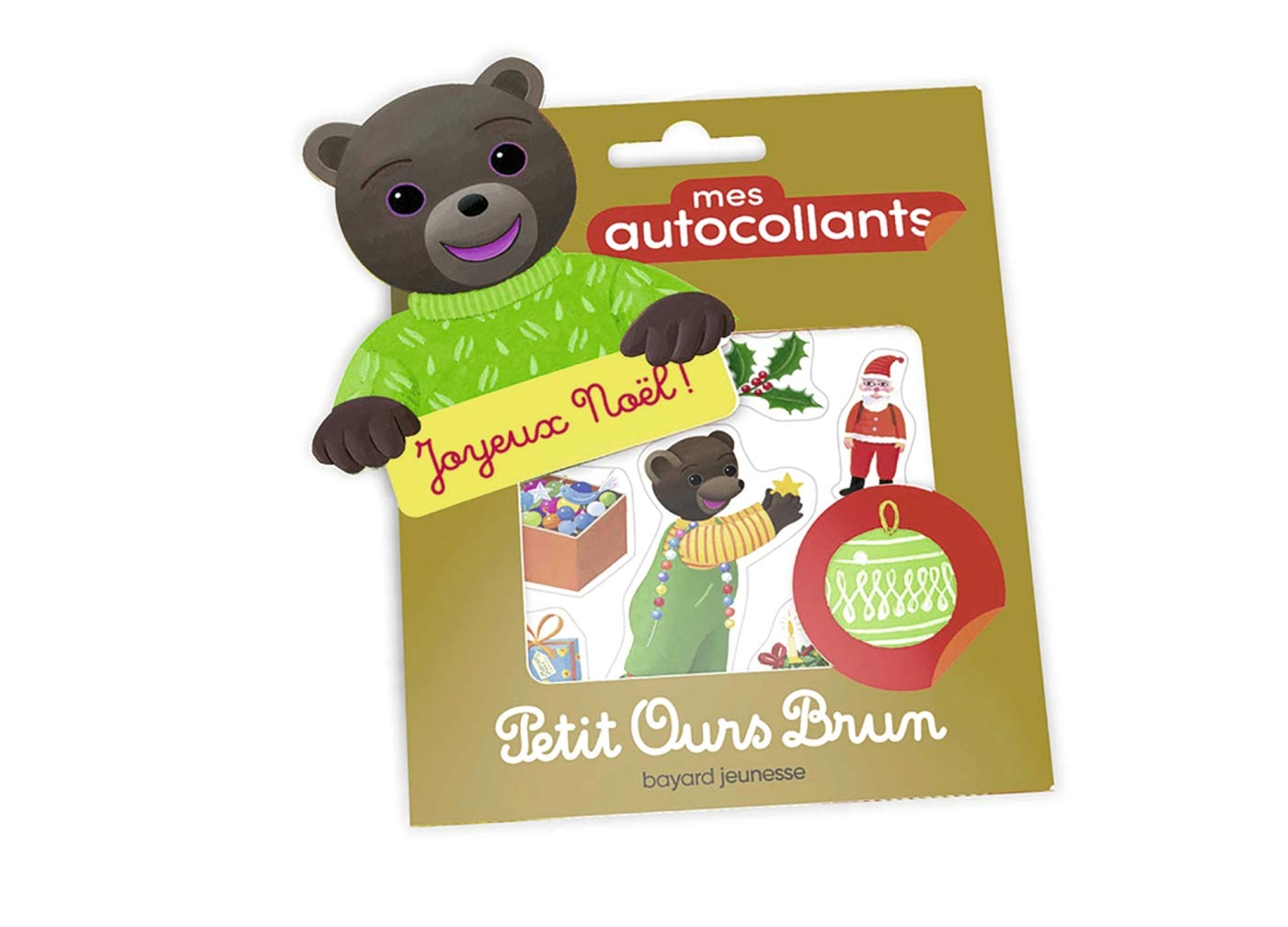 Mes autocollants Petit Ours Brun - Joyeux Noël ! Tiptoi & Games