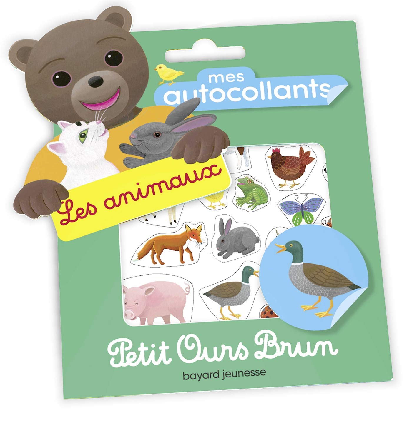 Mes autocollants Petit Ours Brun - Les animaux Tiptoi & Games