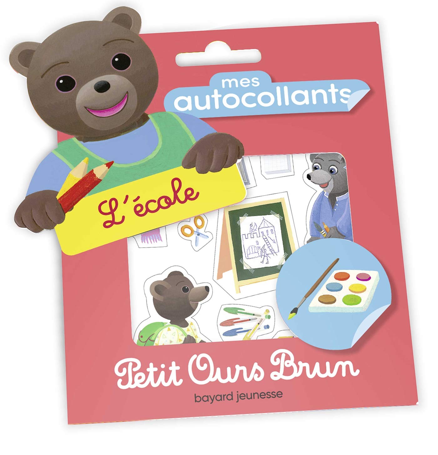 Petit Ours Brun - L'école - Premiers autocollants - Dès 3 ans book
