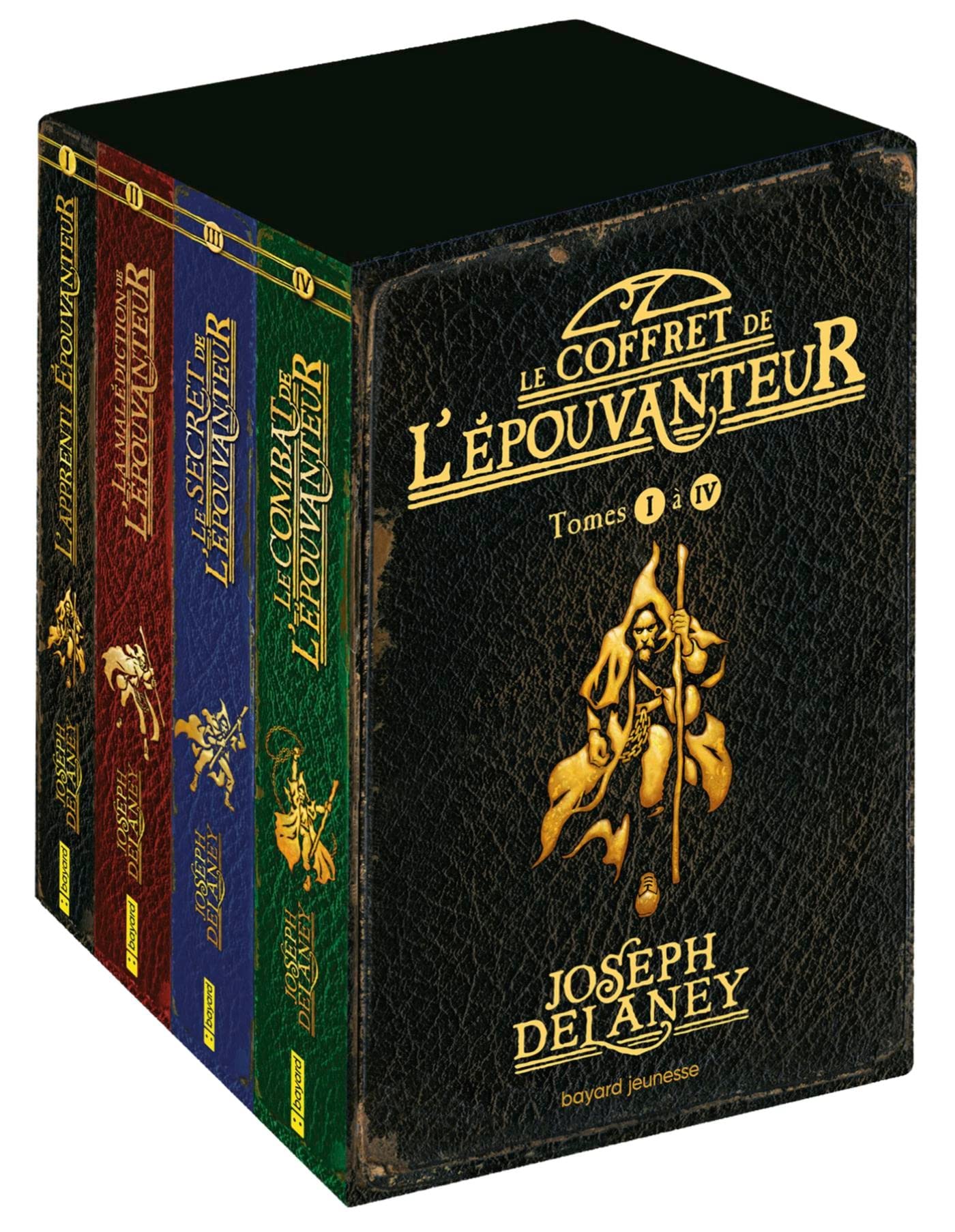 Coffret Épouvanteur T1 à T4 - poche: Avec 4 cartes postales collectors Fiction