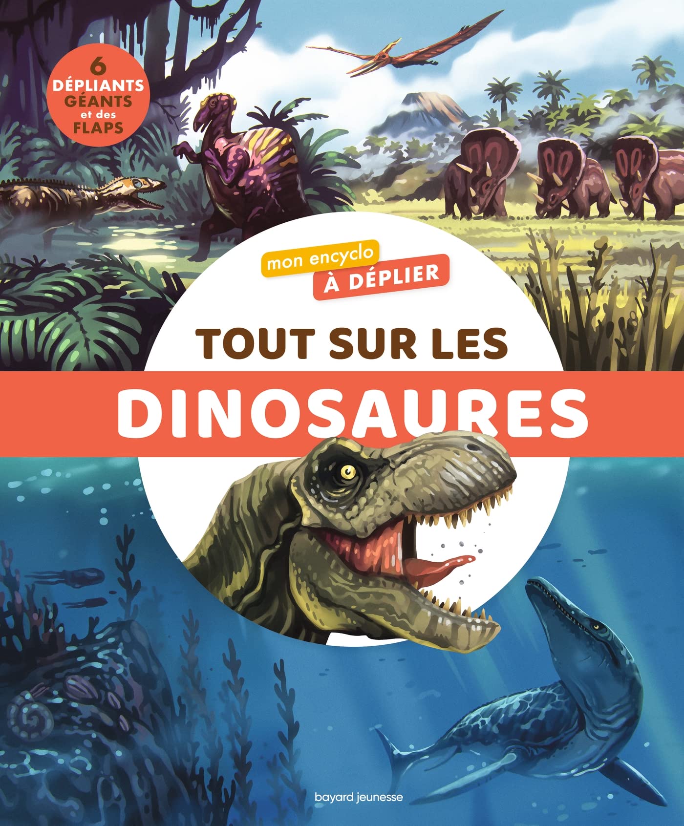 Mon encyclo à déplier: Tout sur les dinosaures Children's books