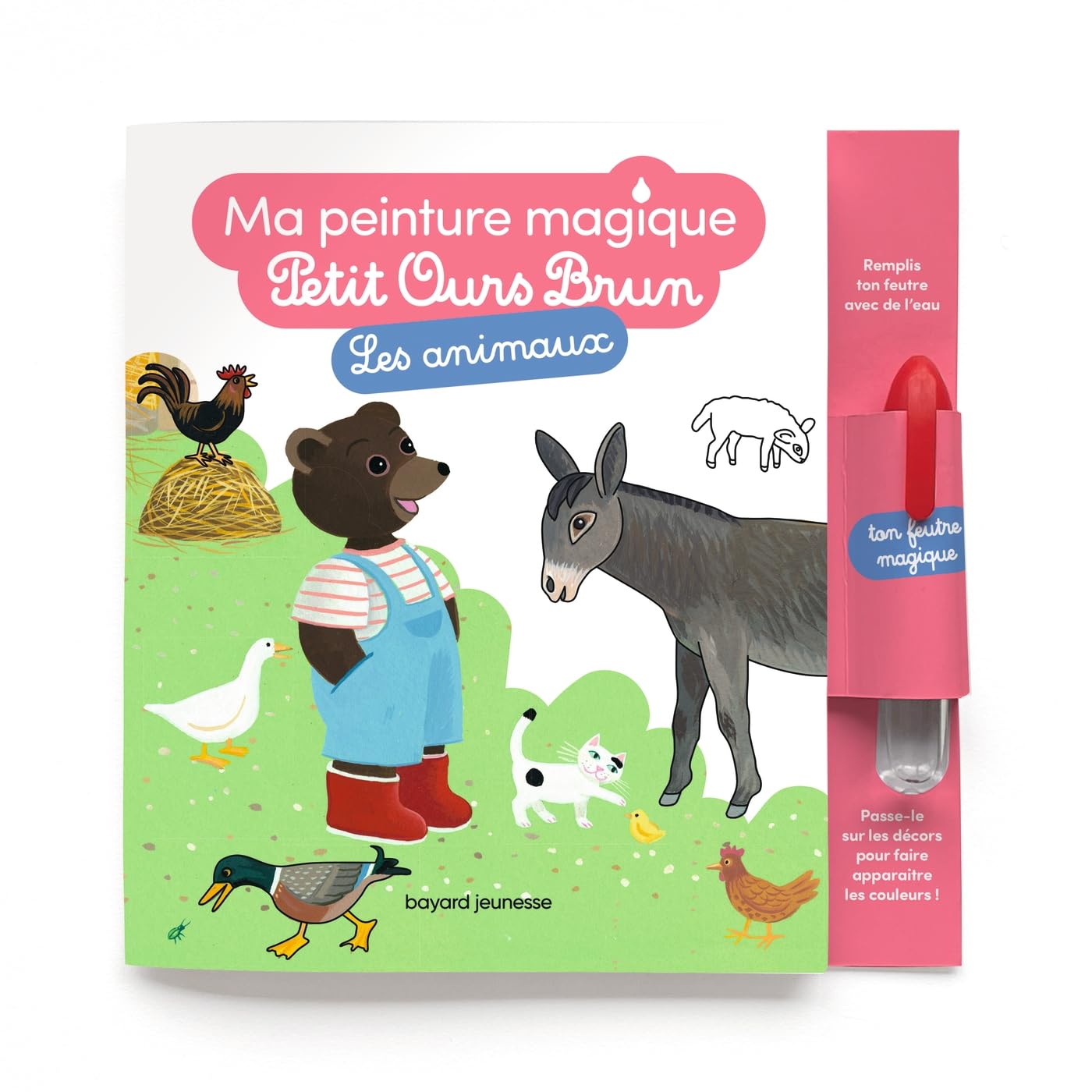Les animaux - Ma peinture magique Petit Ours Brun book