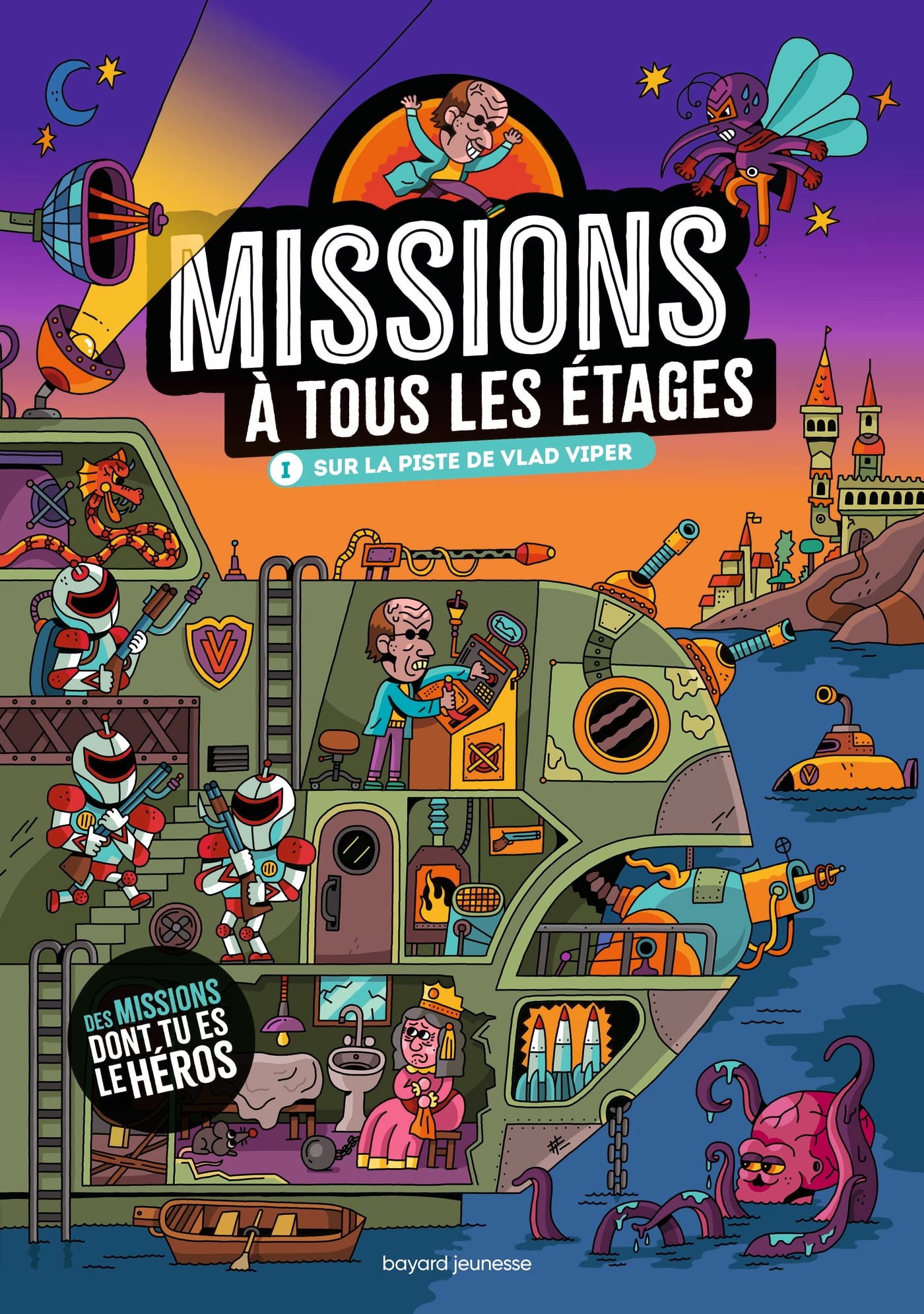 Missions à tous les étages, Tome 01: Sur la piste de Vlad Viper book
