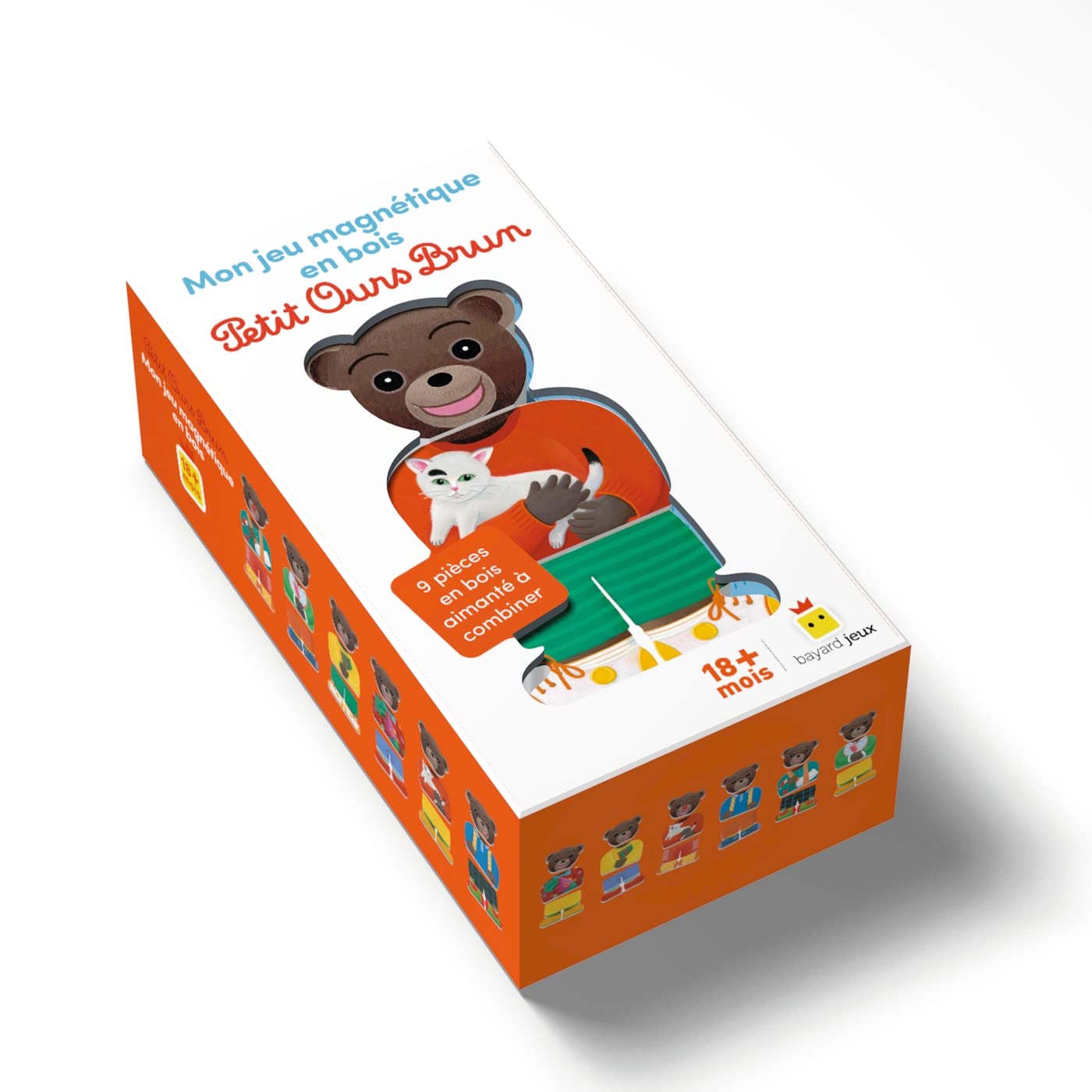 Jeu Petit Ours Brun - Mon jeu magnétique en bois - Dès 2 ans book