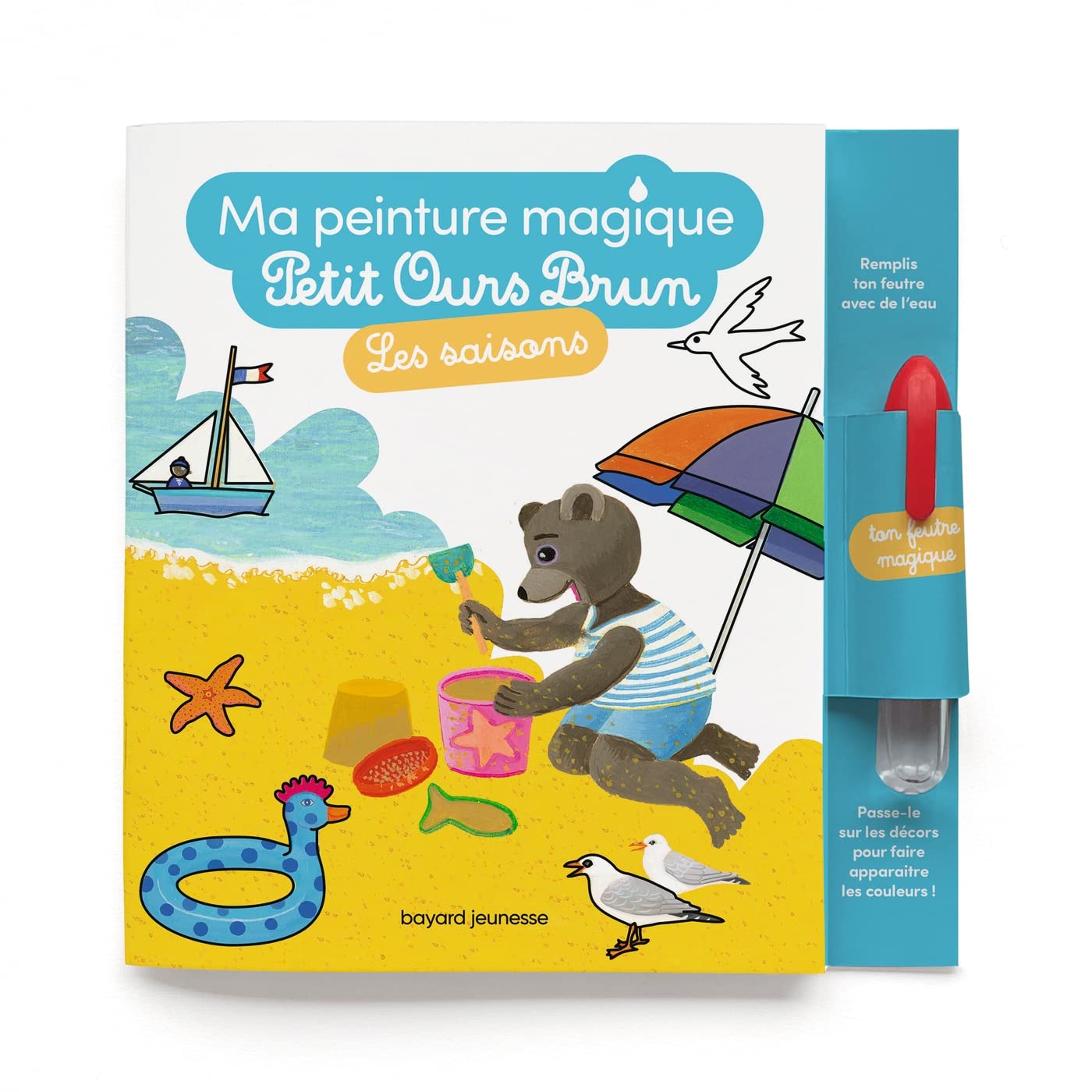 Les saisons - Ma peinture magique Petit Ours Brun: Avec 1 feutre magique Tiptoi & Games