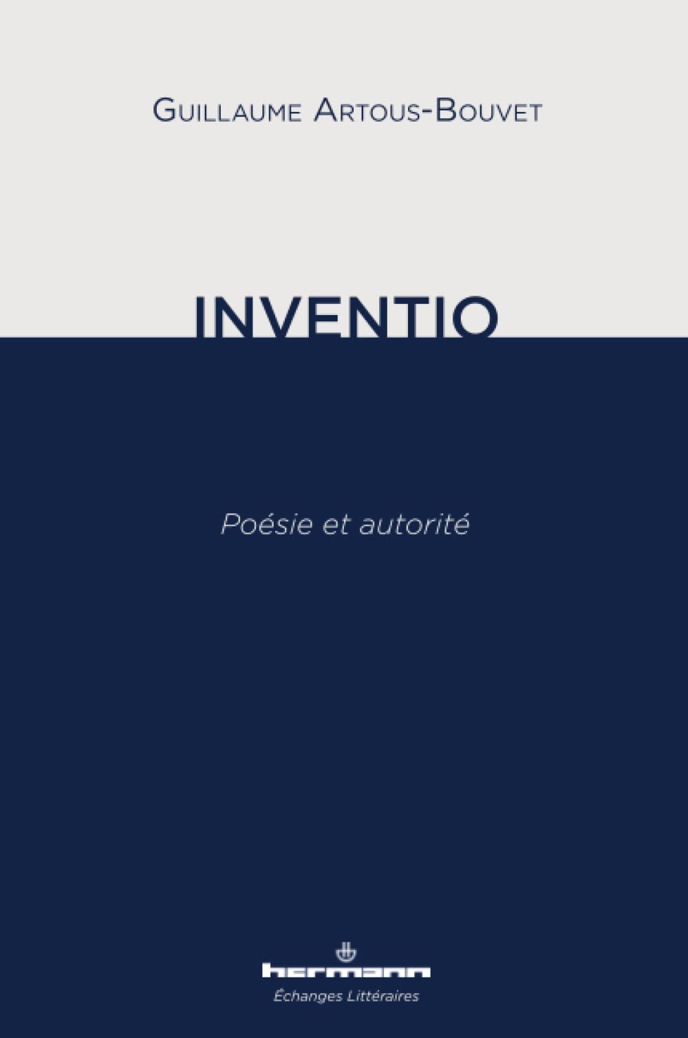 Inventio: Poésie et autorité book