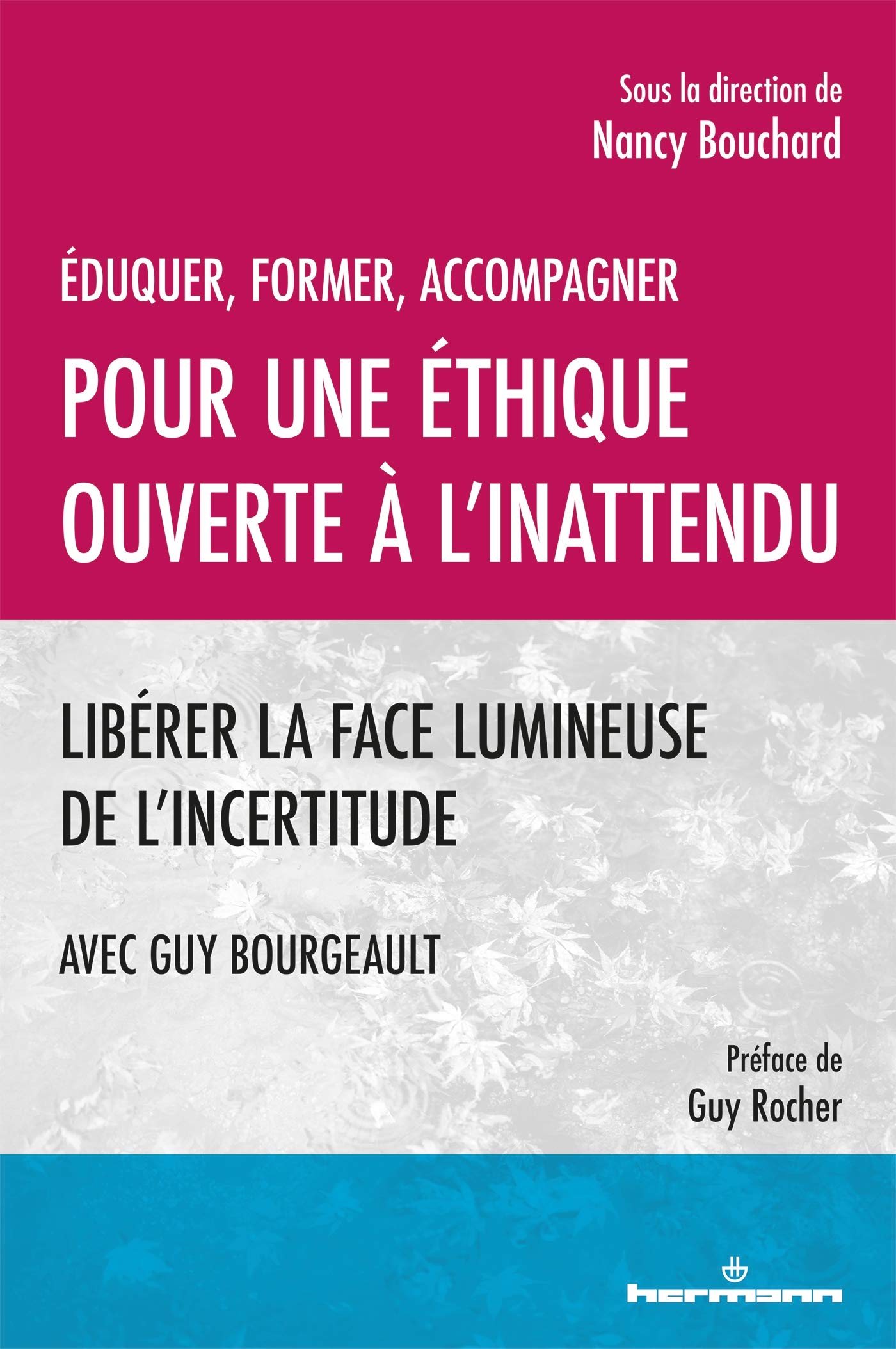Éduquer, former, accompagner. Pour une éthique ouverte à l'inattendu: Libérer la face lumineuse de l'incertitude book