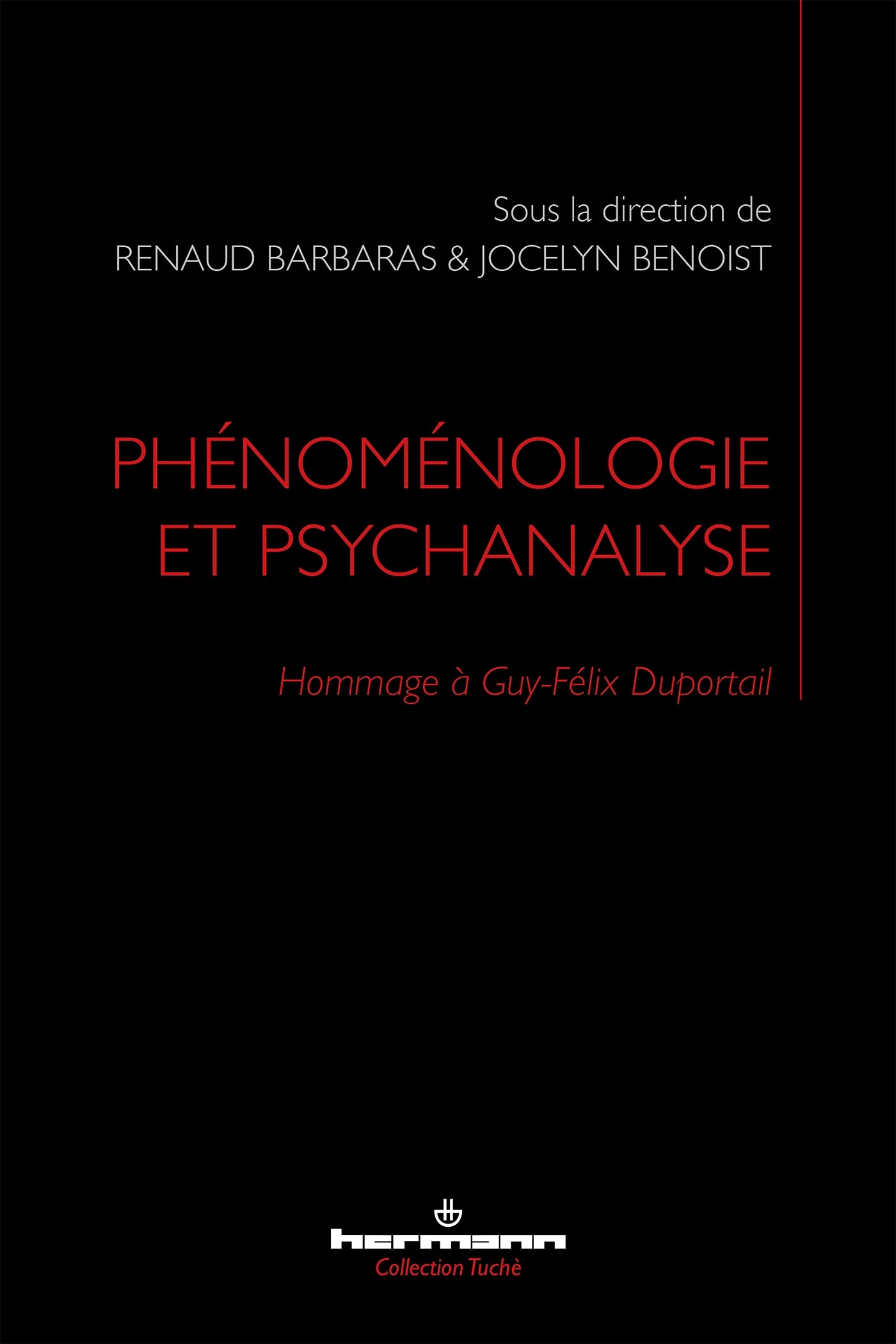 Phénoménologie et psychanalyse: Hommage à Guy-Félix Duportail book