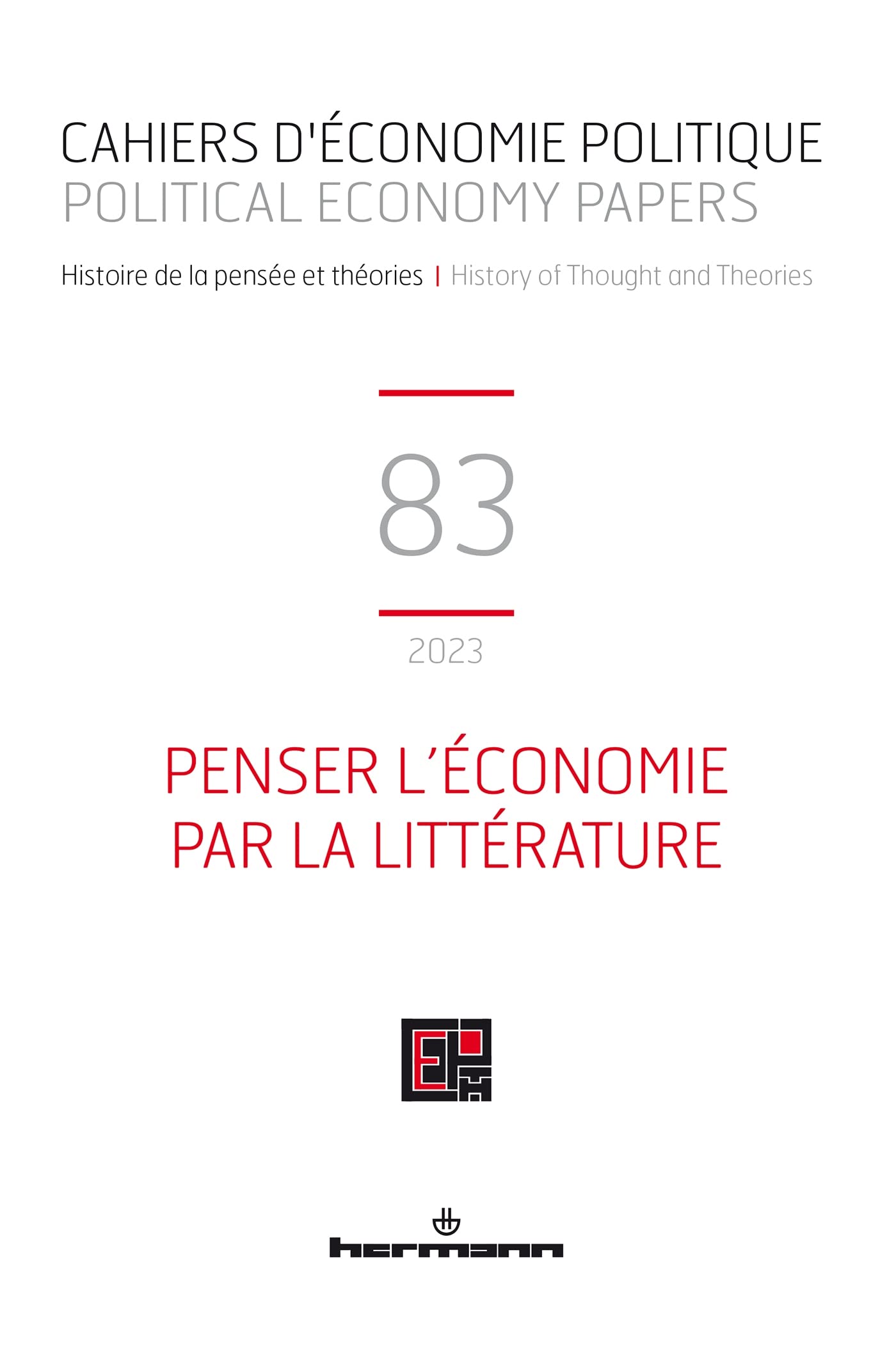 Cahiers d'économie politique n° 83 book