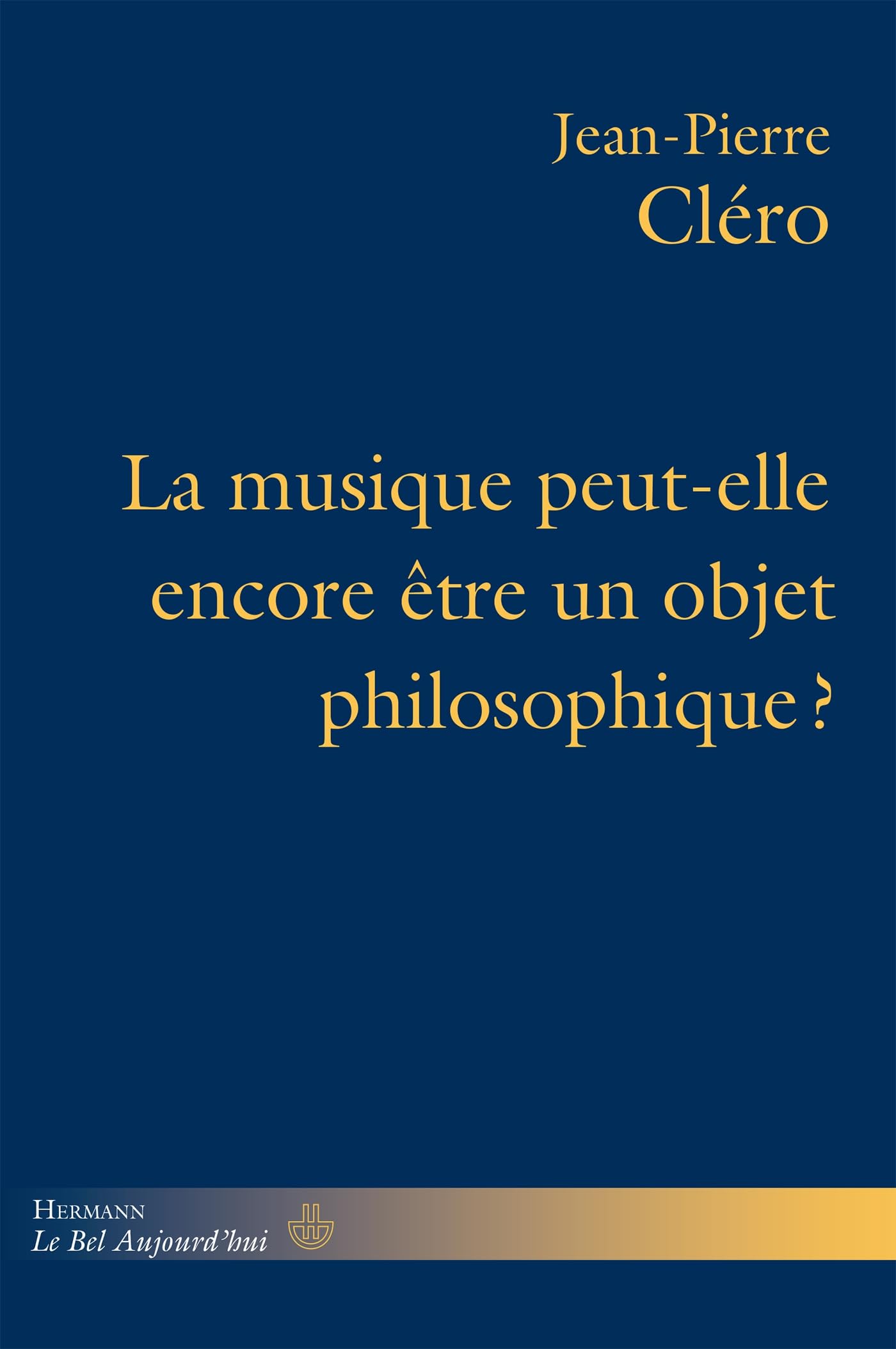 La musique peut-elle encore être un objet philosophique? book