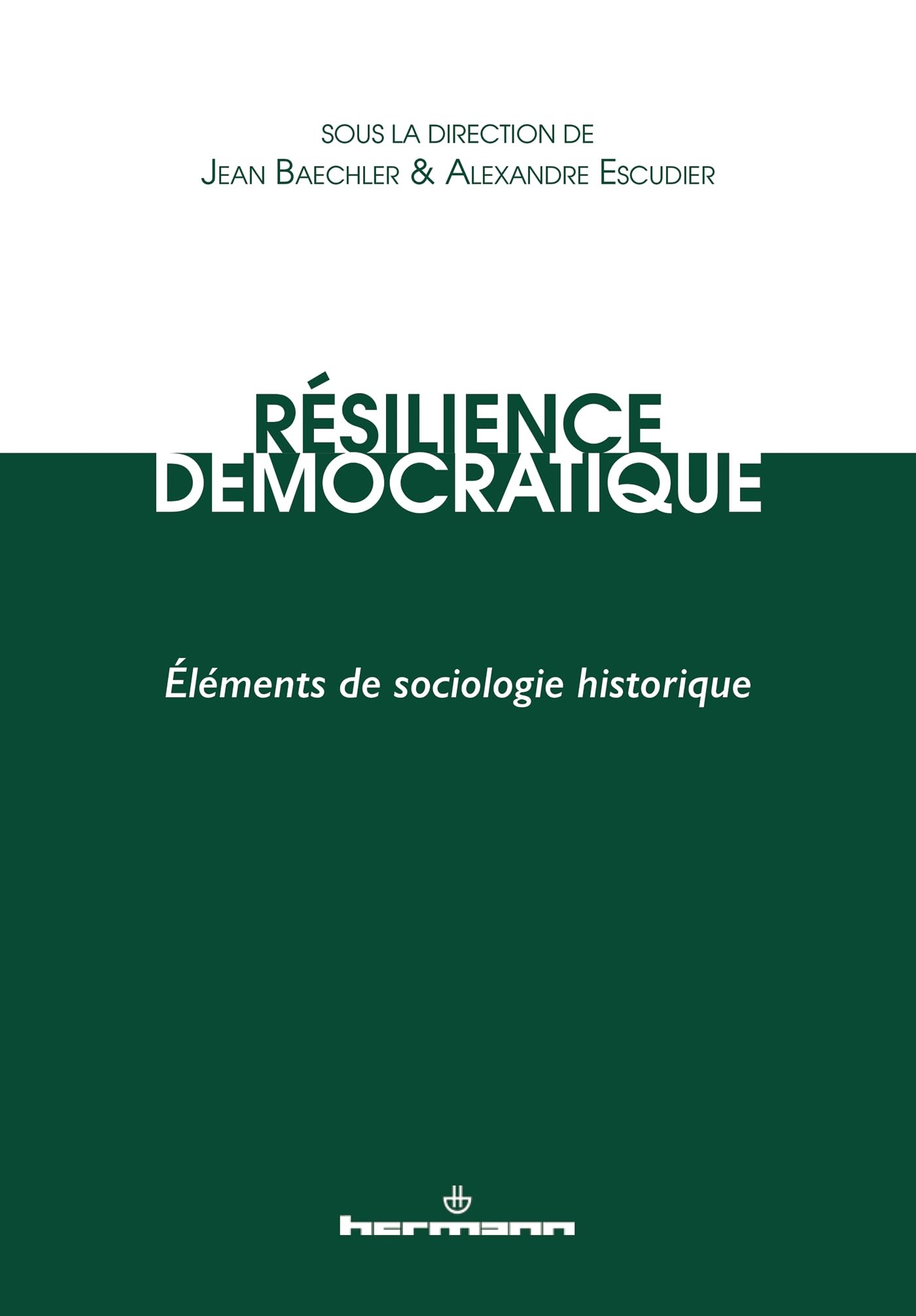 Résilience démocratique: Éléments de sociologie historique Philosophy
