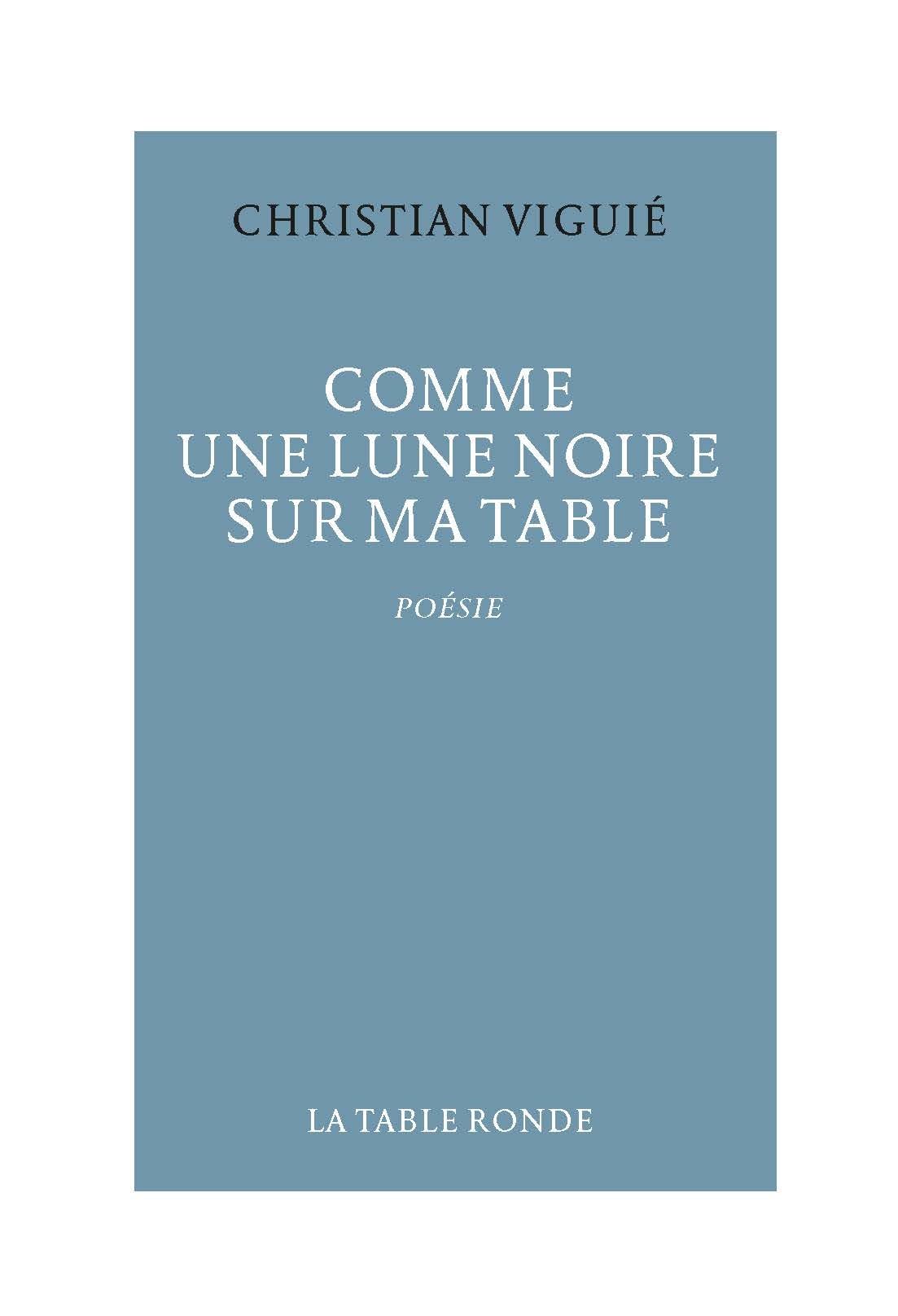 Comme une lune noire sur ma table book